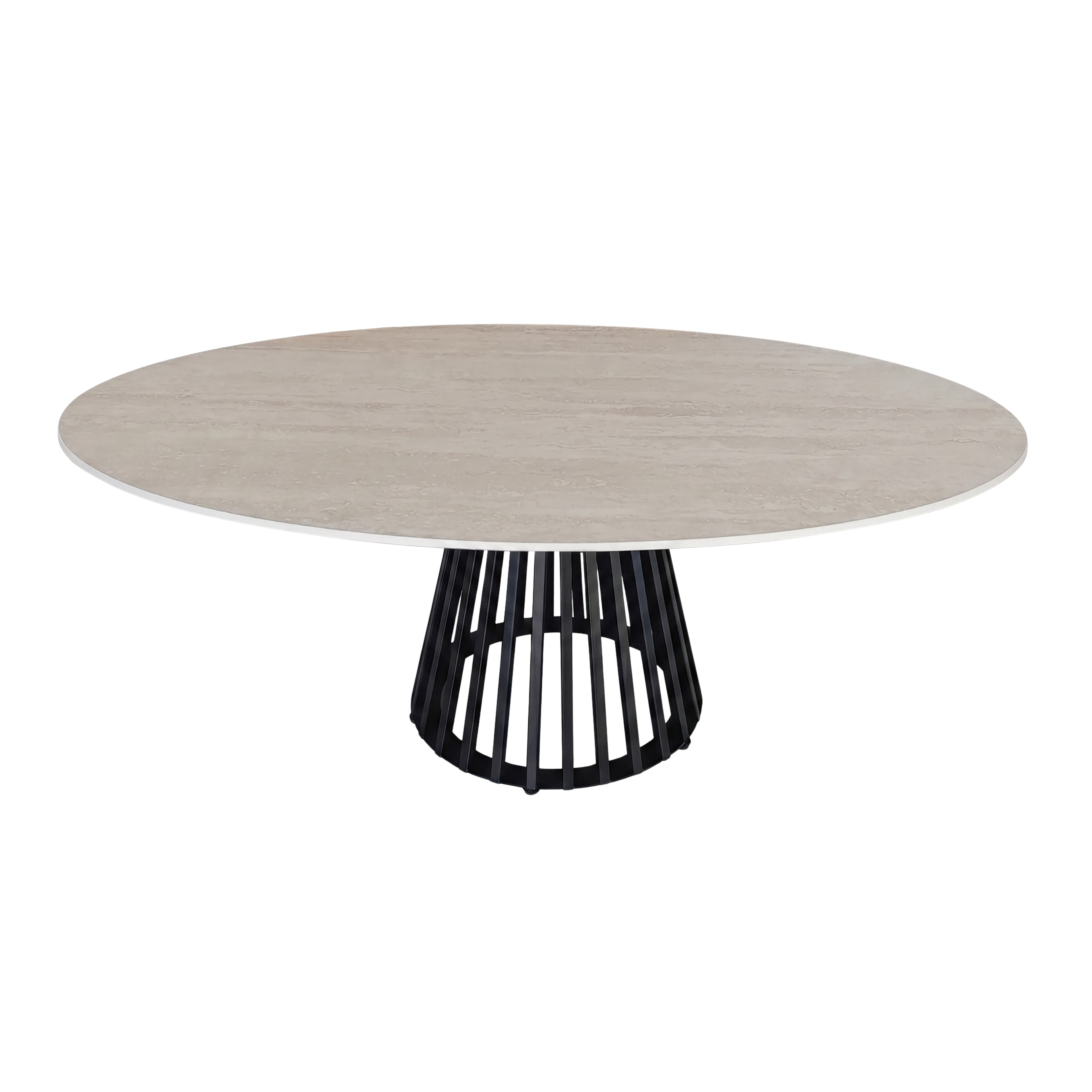 Mesa de Centro Adele | Estructura Negra - Beige