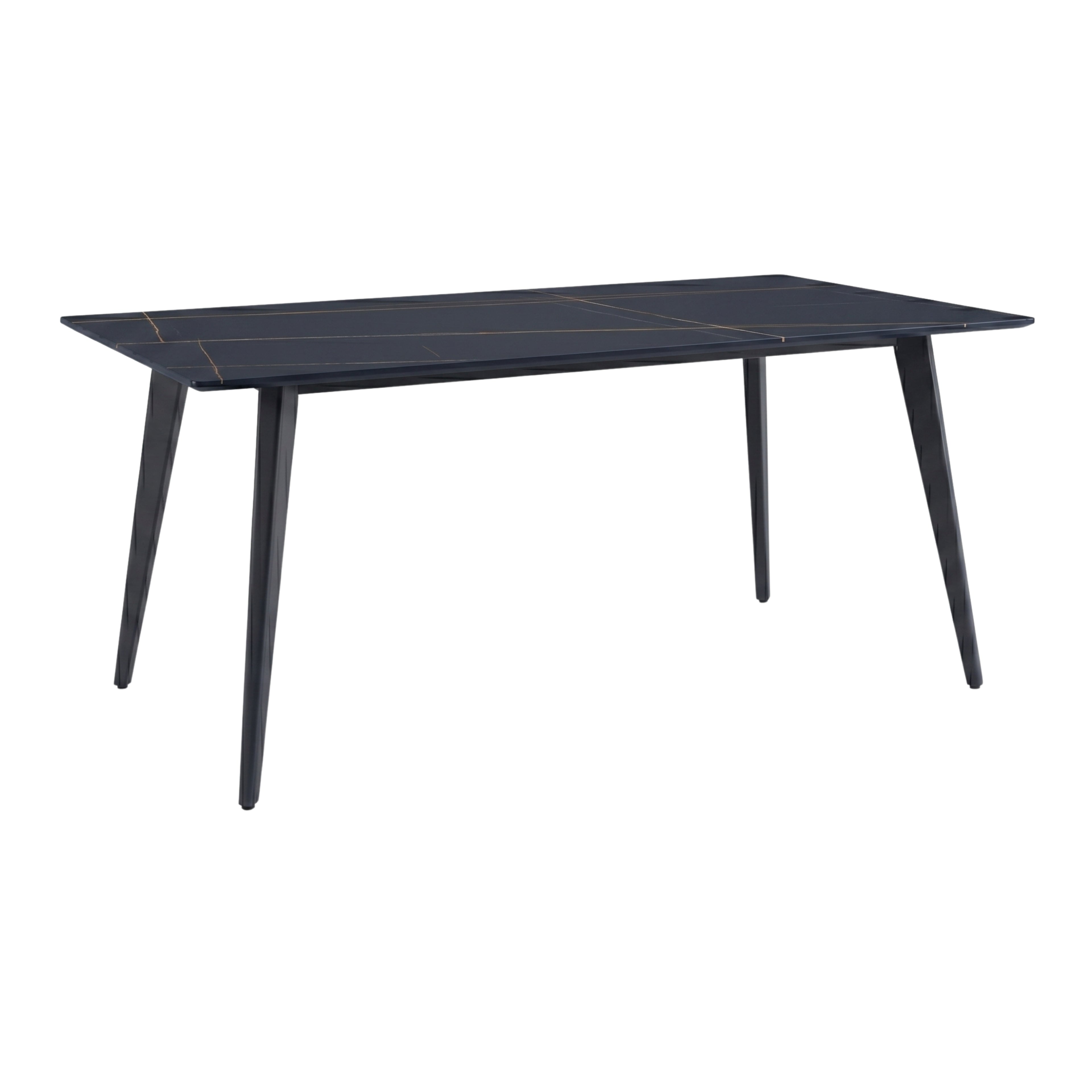 Mesa de Comedor Aguja | Estructura Negra