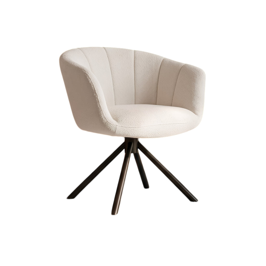 Silla Araceli Giratoria 360º | Estructura Negra