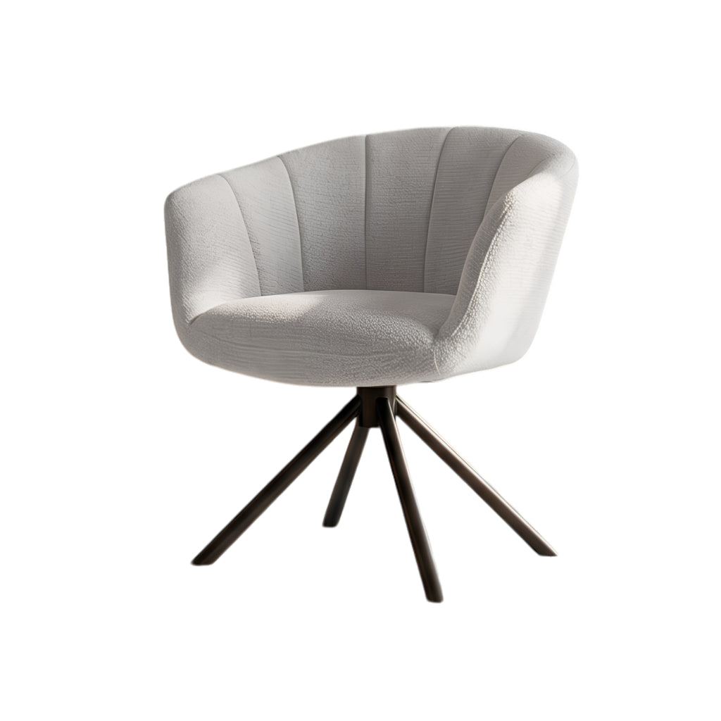 Silla Araceli Giratoria 360º | Estructura Negra