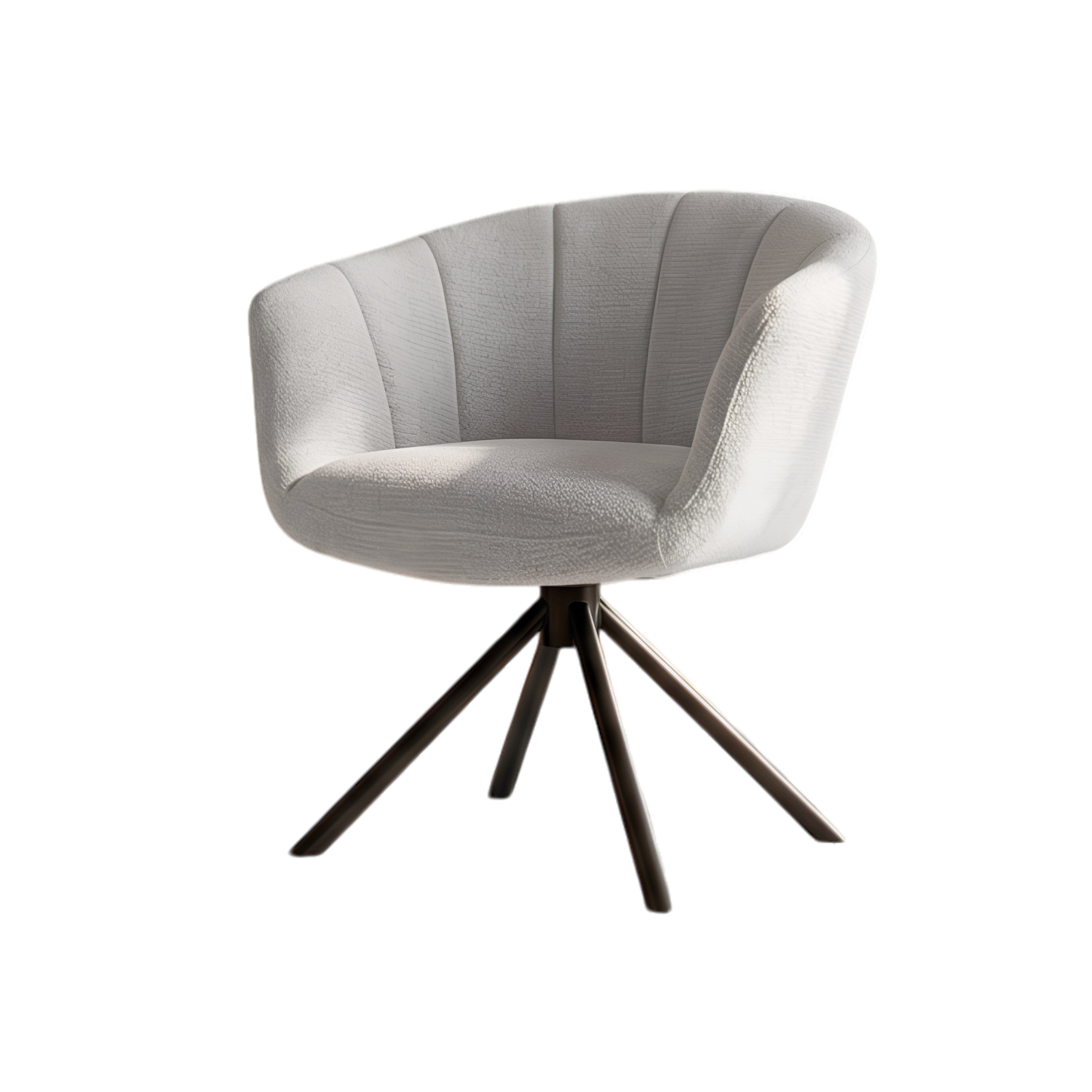 Silla Araceli Giratoria 360º | Estructura Negra