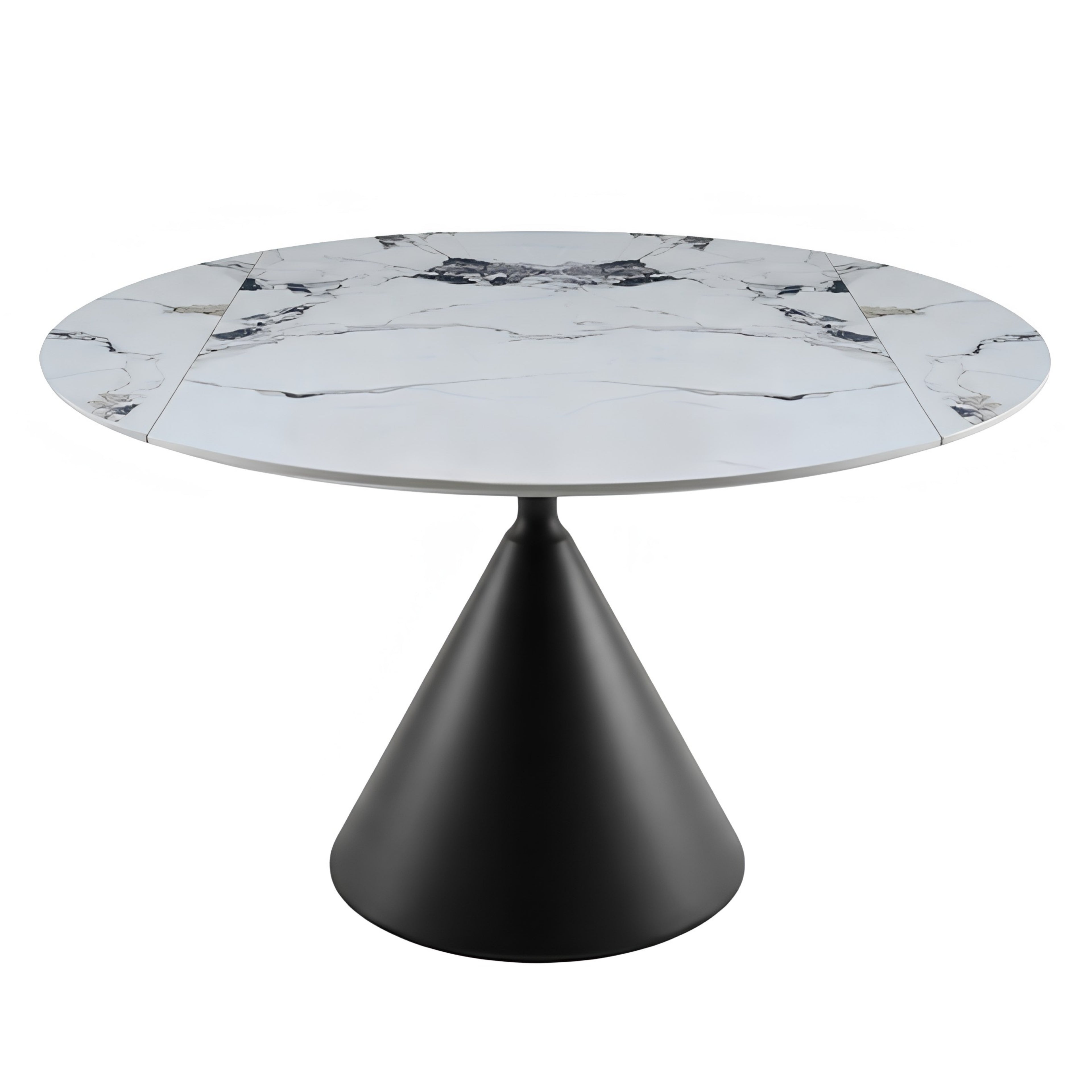 Mesa de Comedor Extensible Aurora | Estructura Negra
