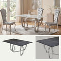 Mesa de Comedor Balinesa | Estructura Acero Cromo