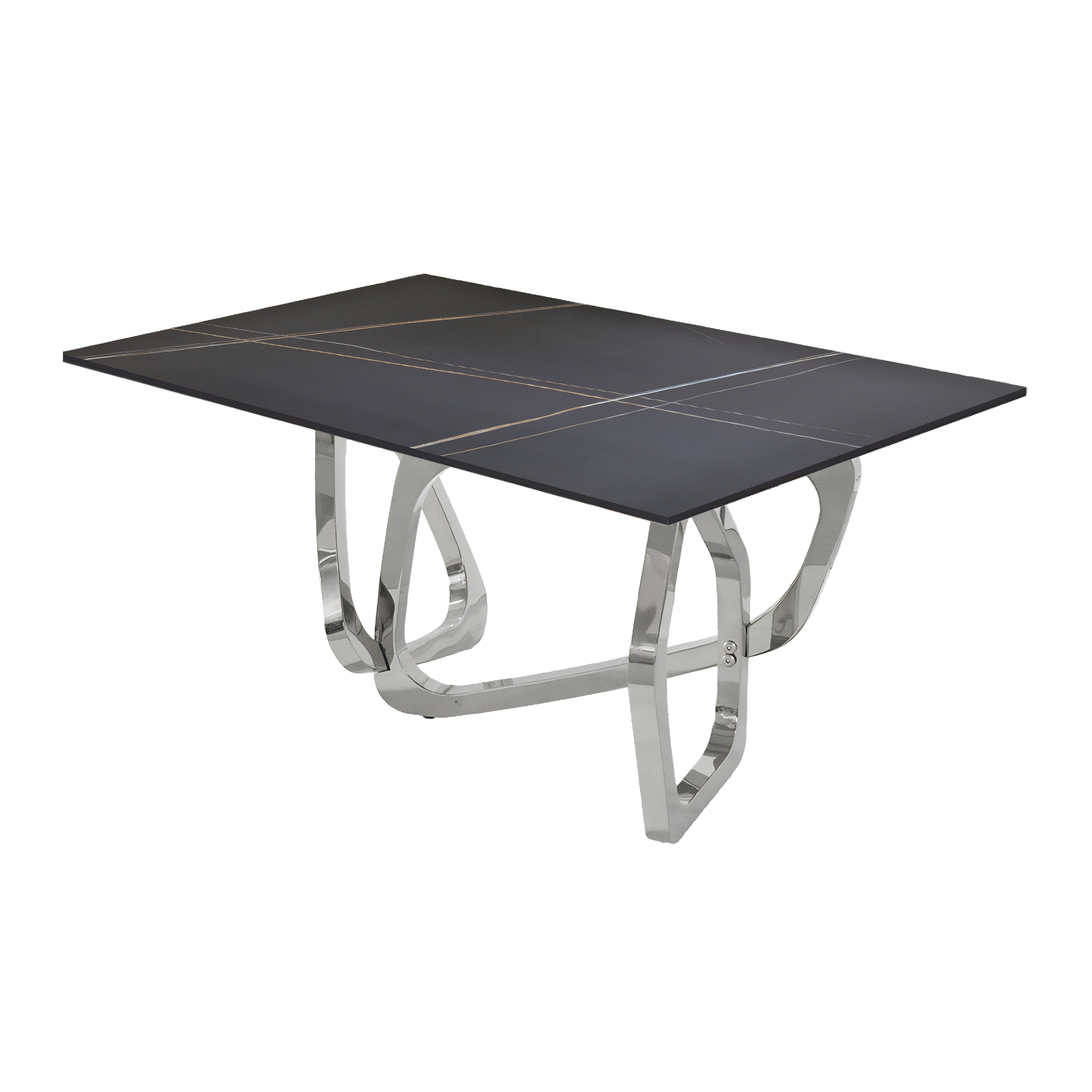 Mesa de Comedor Balinesa | Estructura Acero Cromo