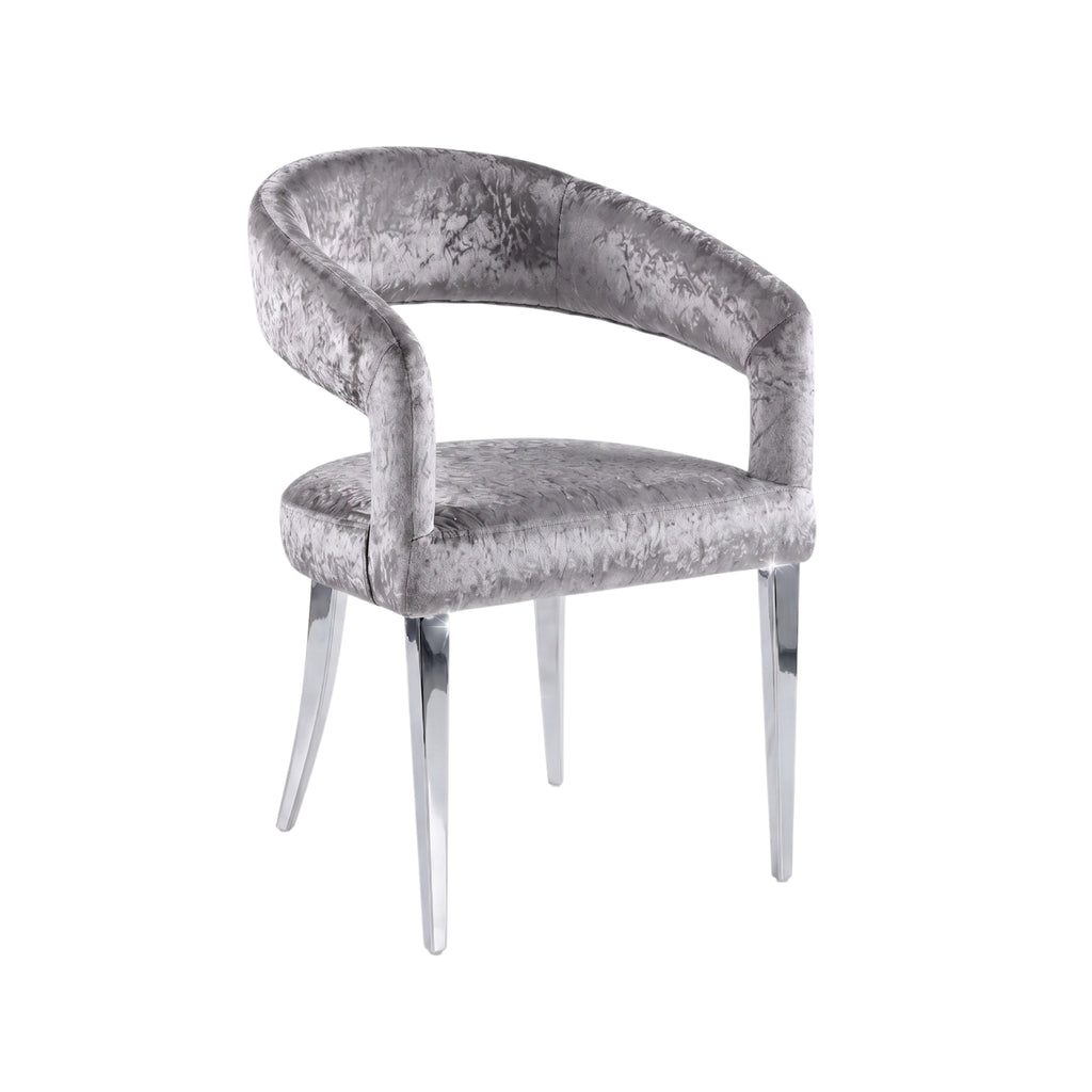 Silla Bianca | Estructura Acero Oro - Cromo