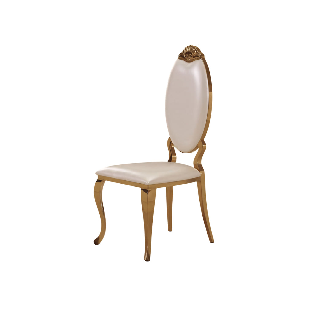 Silla Cataleya | Estructura Acero Oro