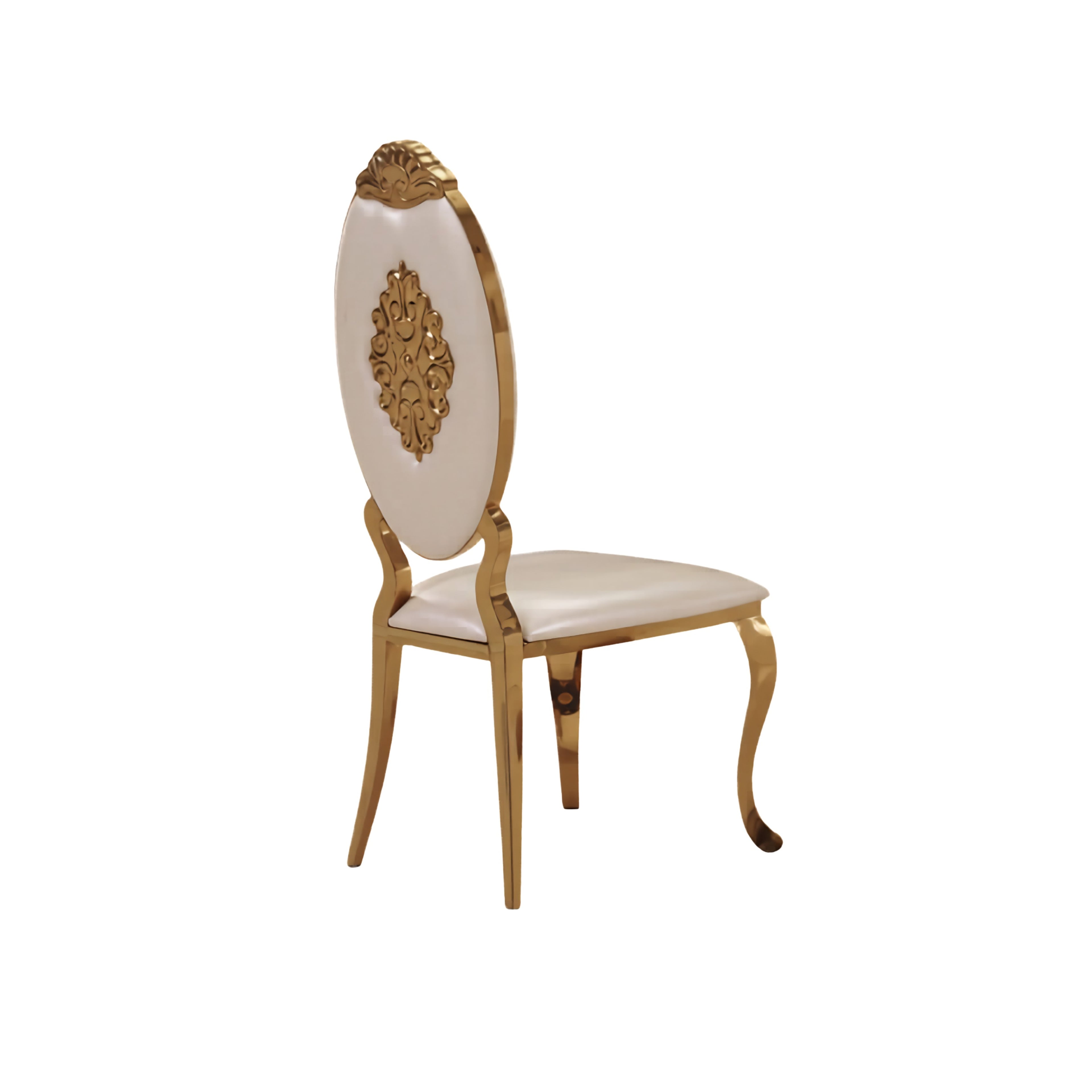 Silla Cataleya | Estructura Acero Oro