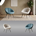 Silla Charlotte Giratoria 360º | Estructura Negra