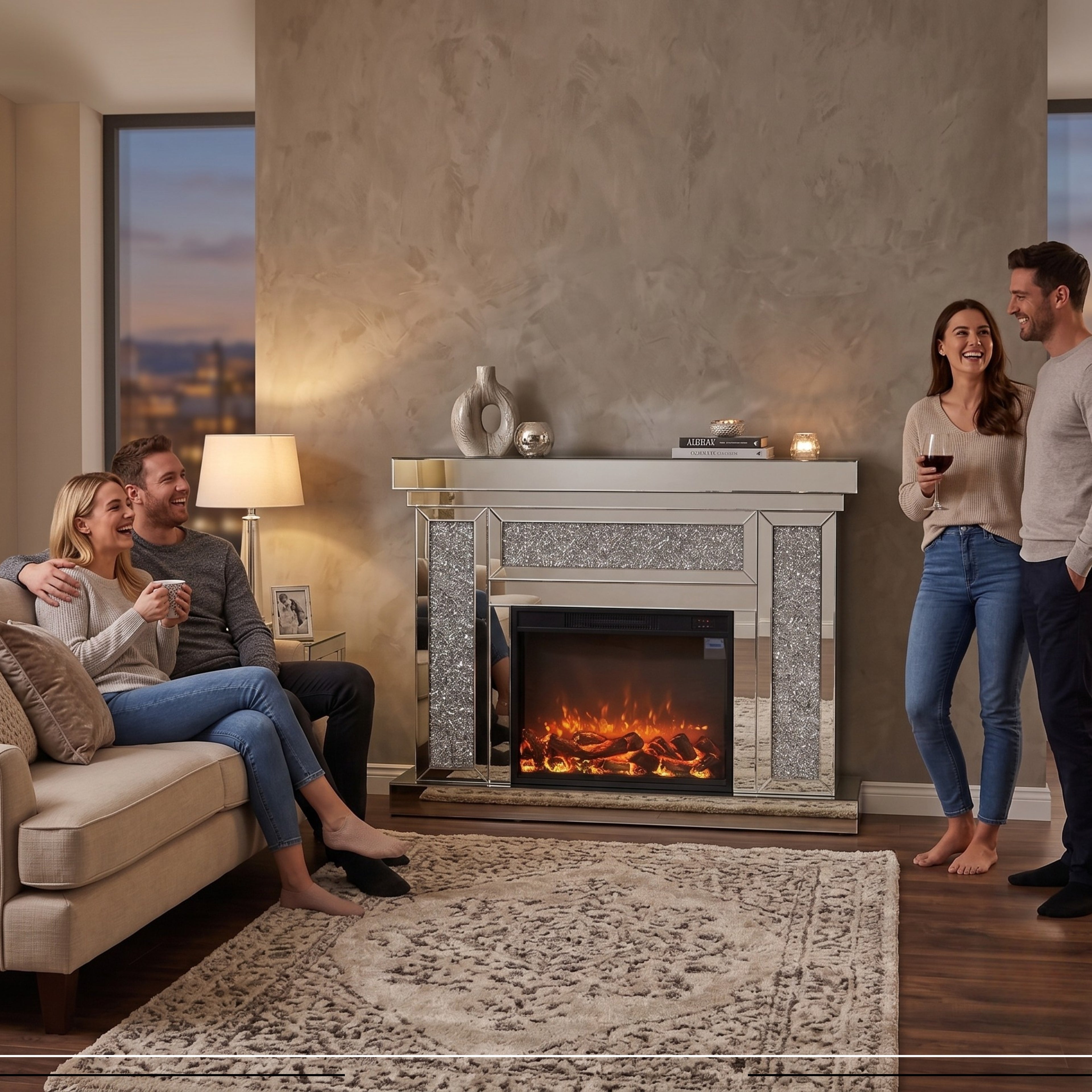 Chimenea Cristal | Mueble de Salón