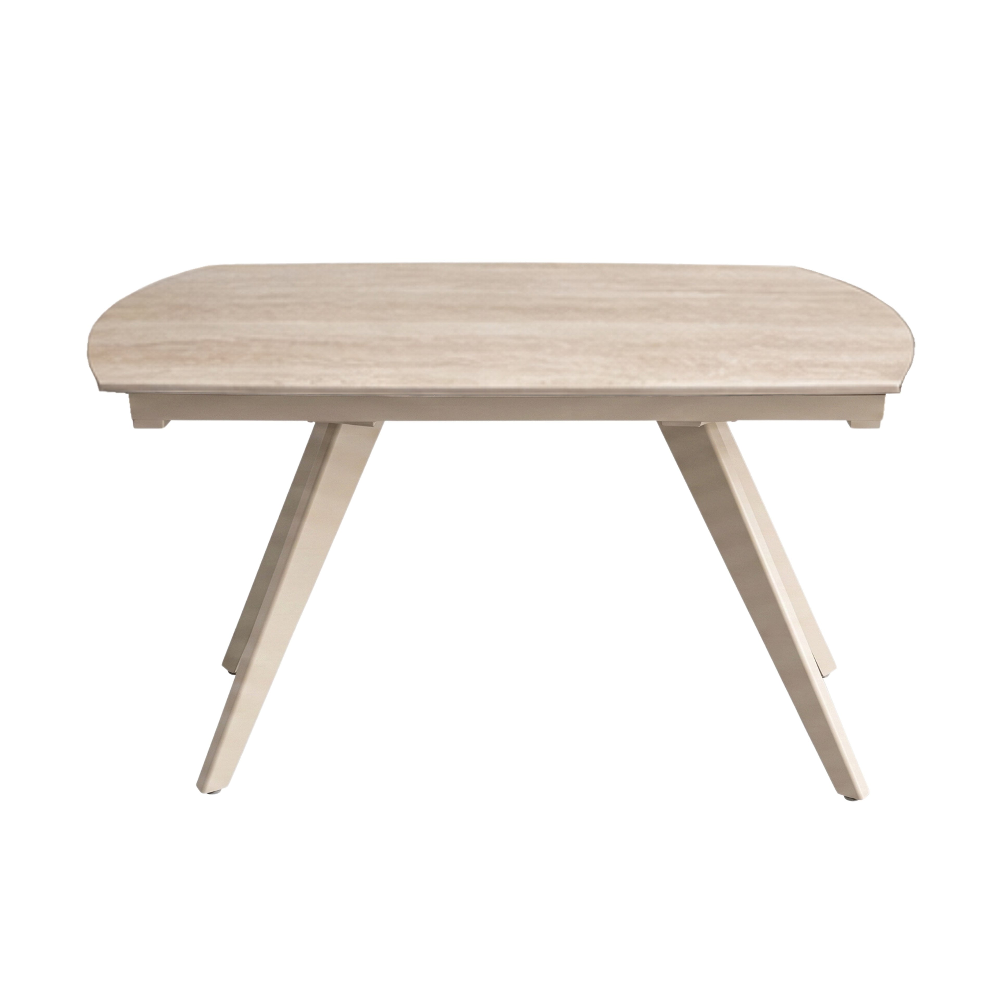 Mesa de Comedor Extensible Coimbra | Estructura Beige