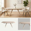 Mesa de Comedor Extensible Coimbra | Estructura Beige