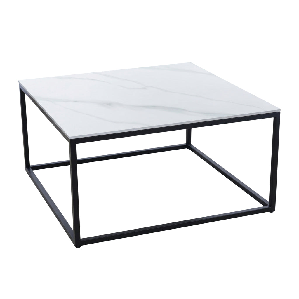 Mesa de Centro Cubo | Estructura Negra