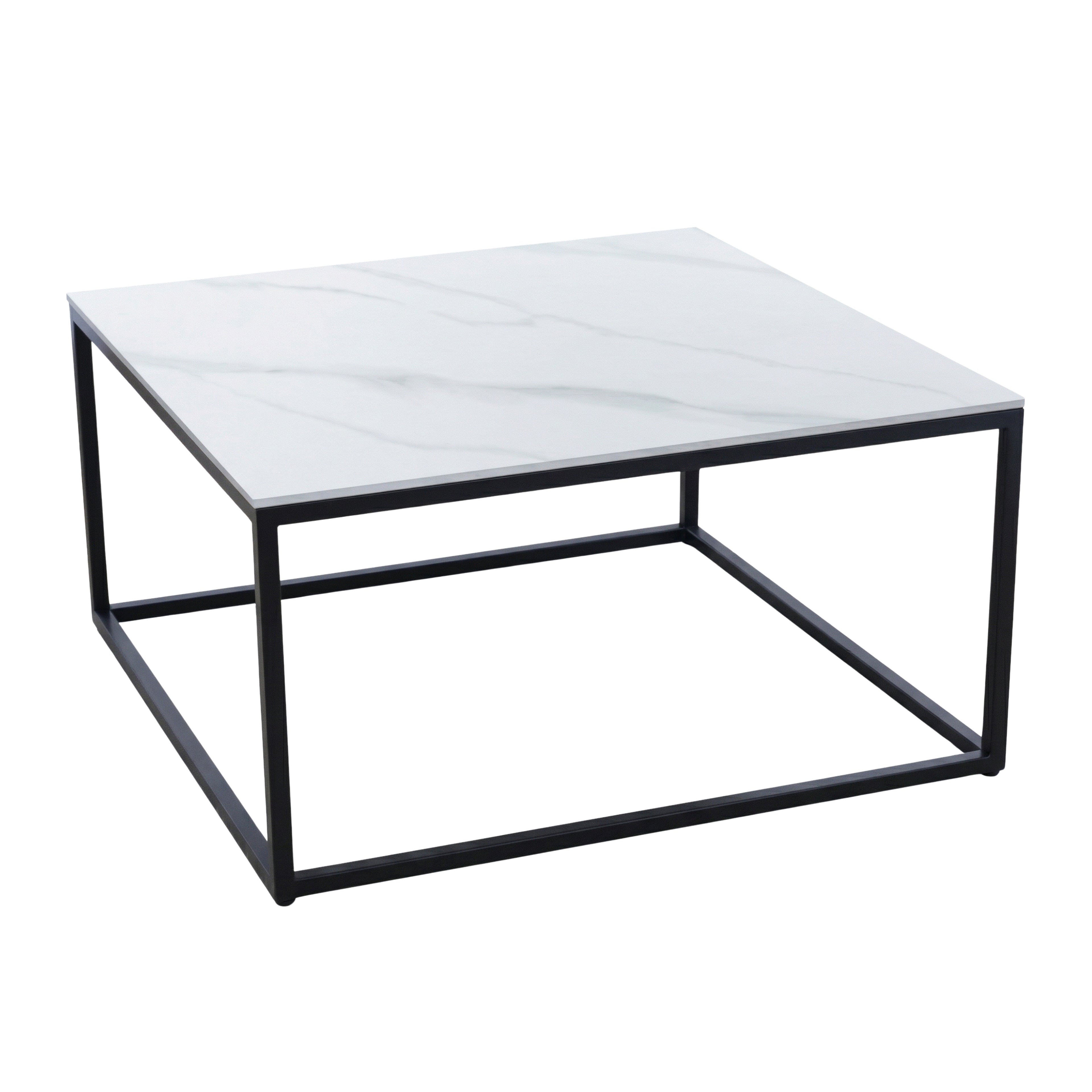 Mesa de Centro Cubo | Estructura Negra