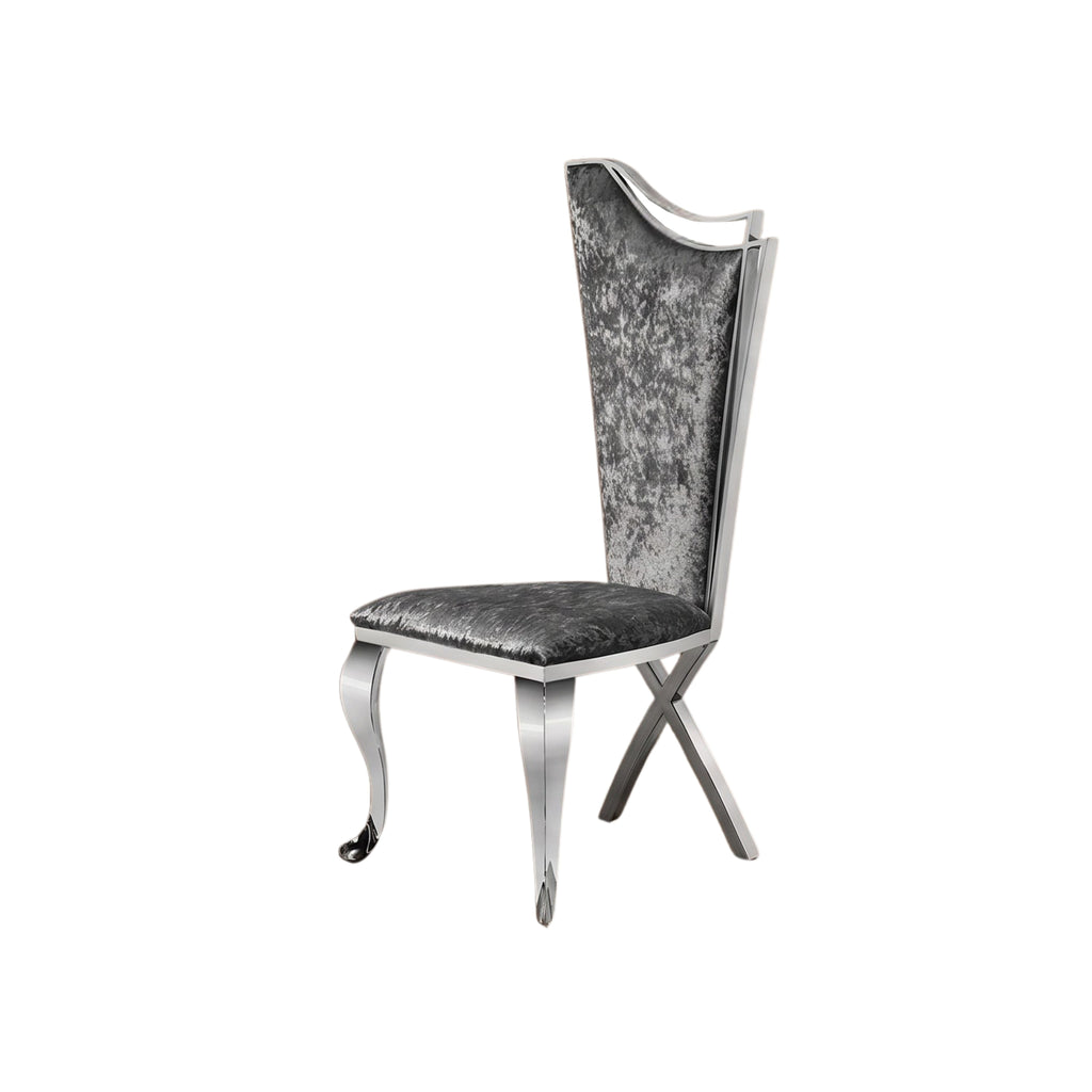 Silla Daniela | Estructura Acero Cromo