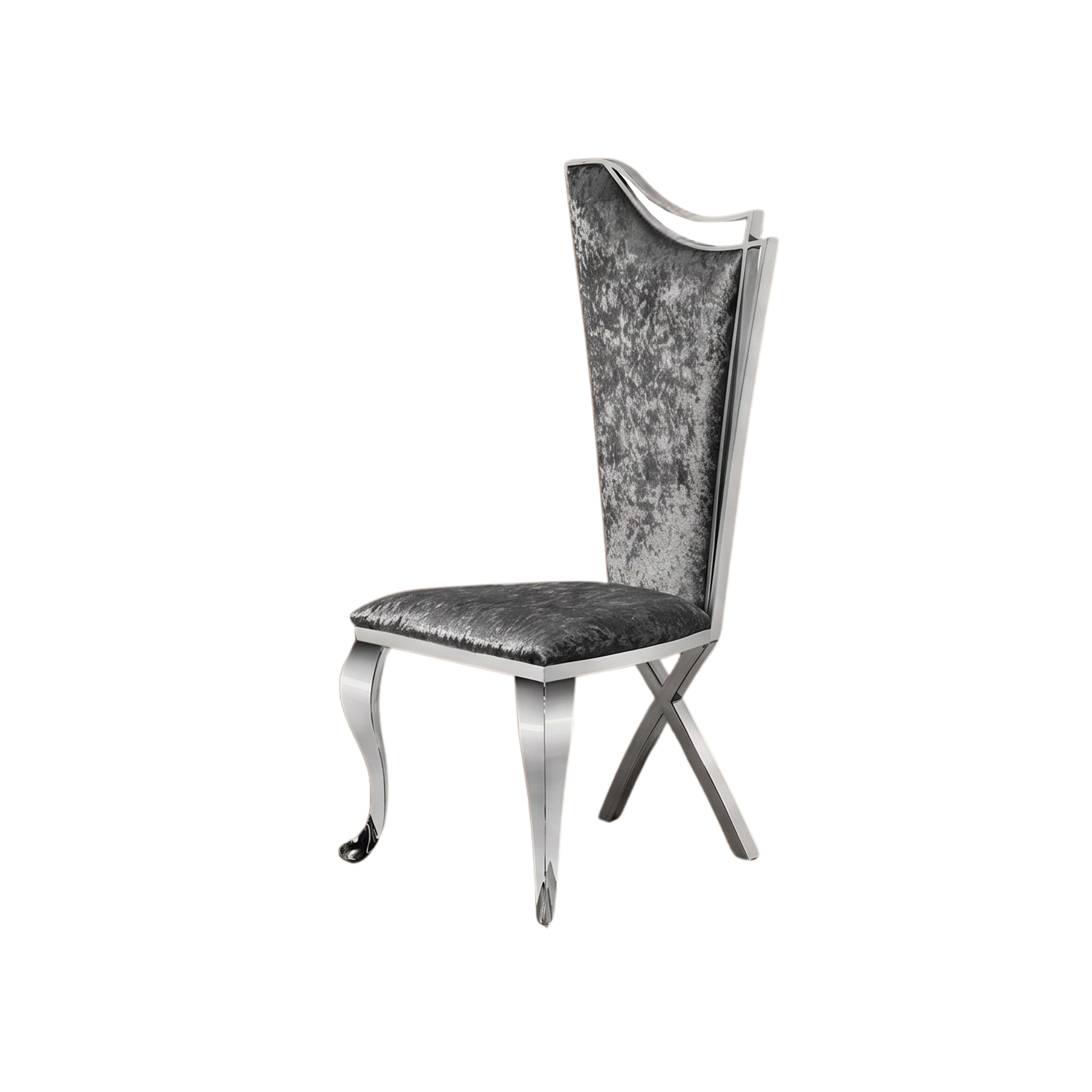 Silla Daniela | Estructura Acero Cromo