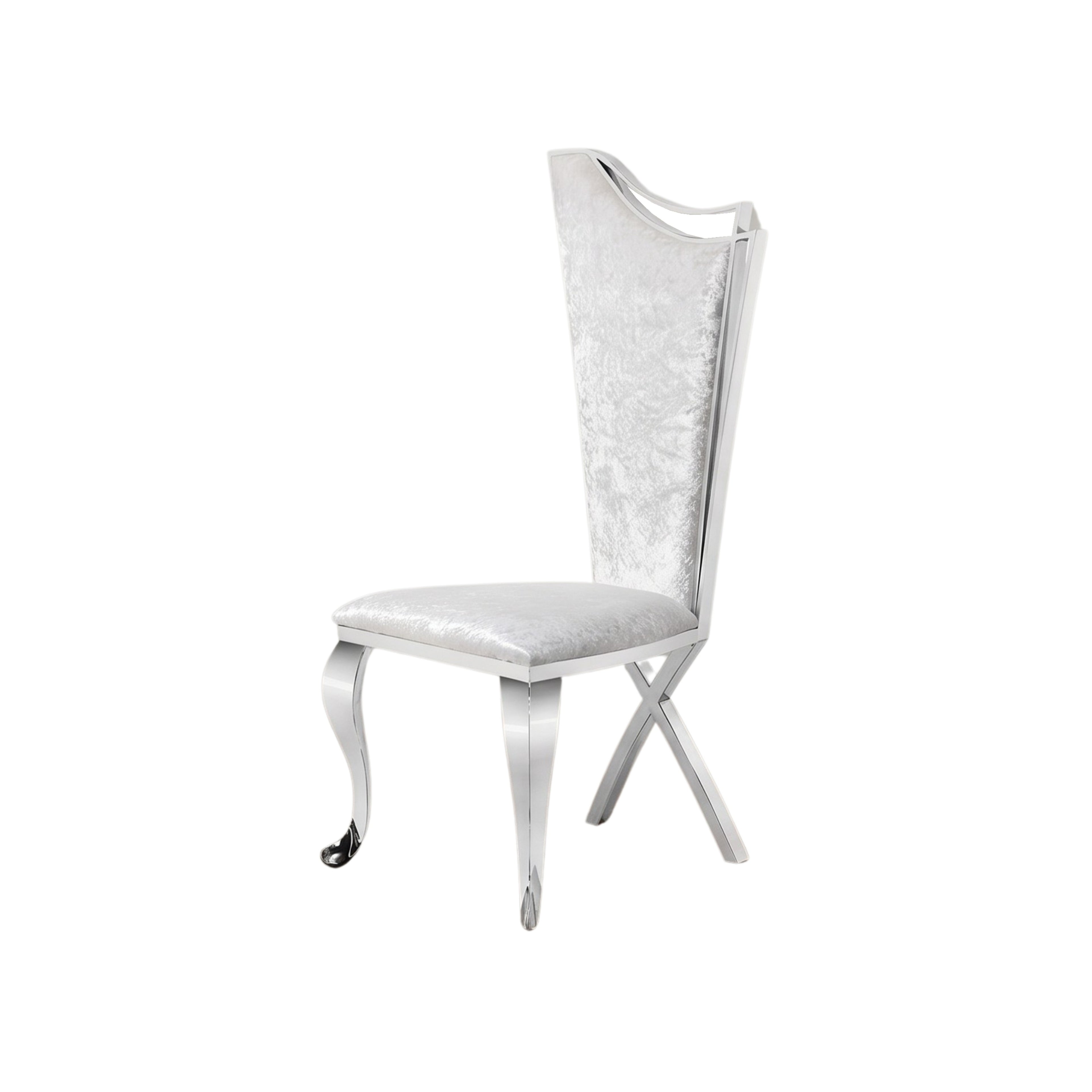 Silla Daniela | Estructura Acero Cromo