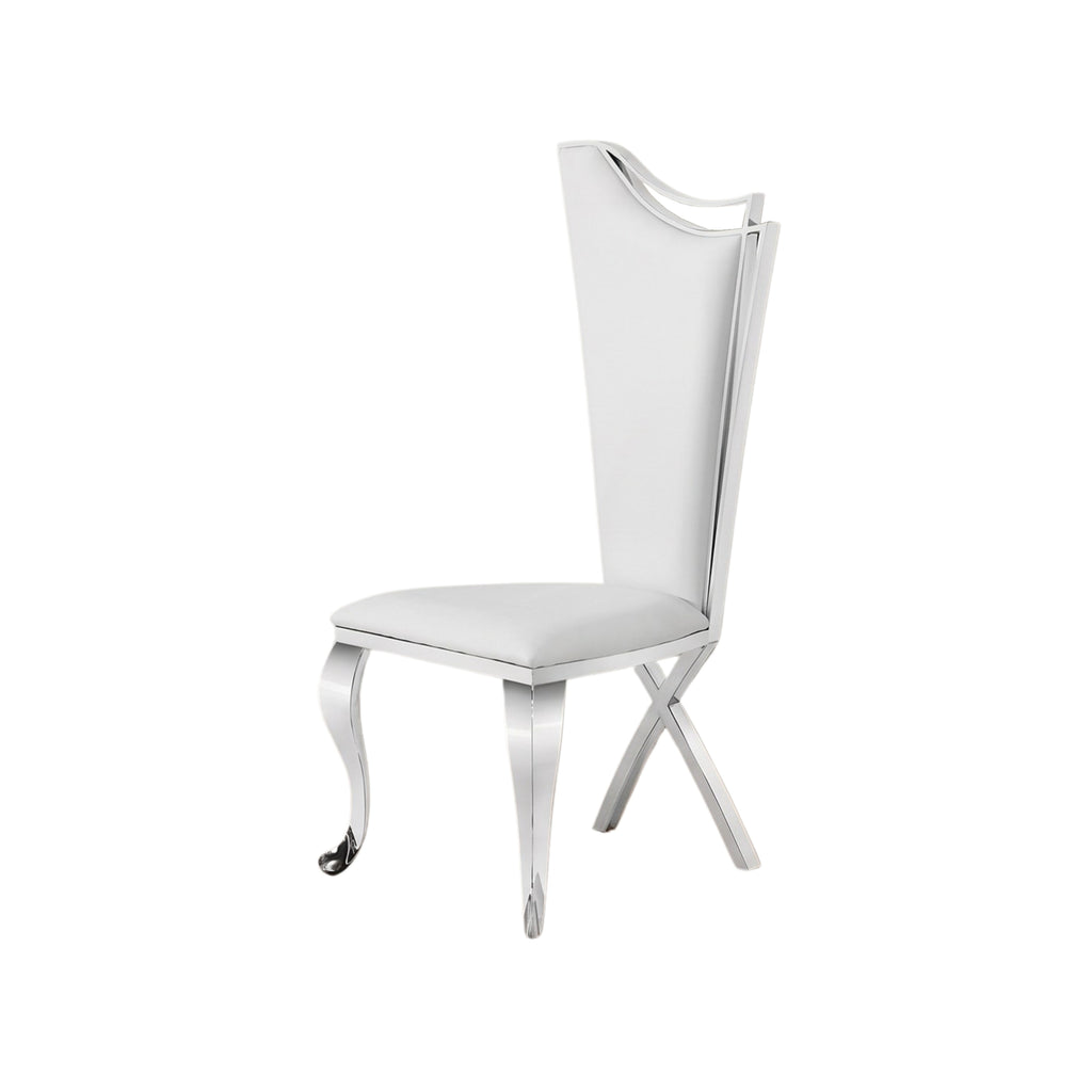 Silla Daniela | Estructura Acero Cromo