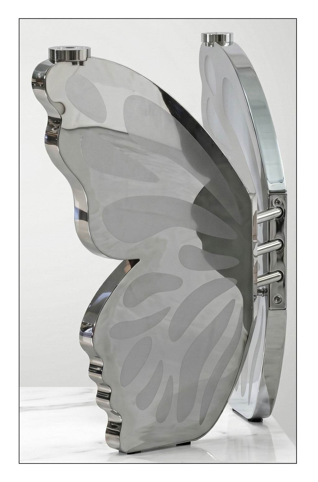 Mesa de Comedor Mariposa | Estructura Acero Oro