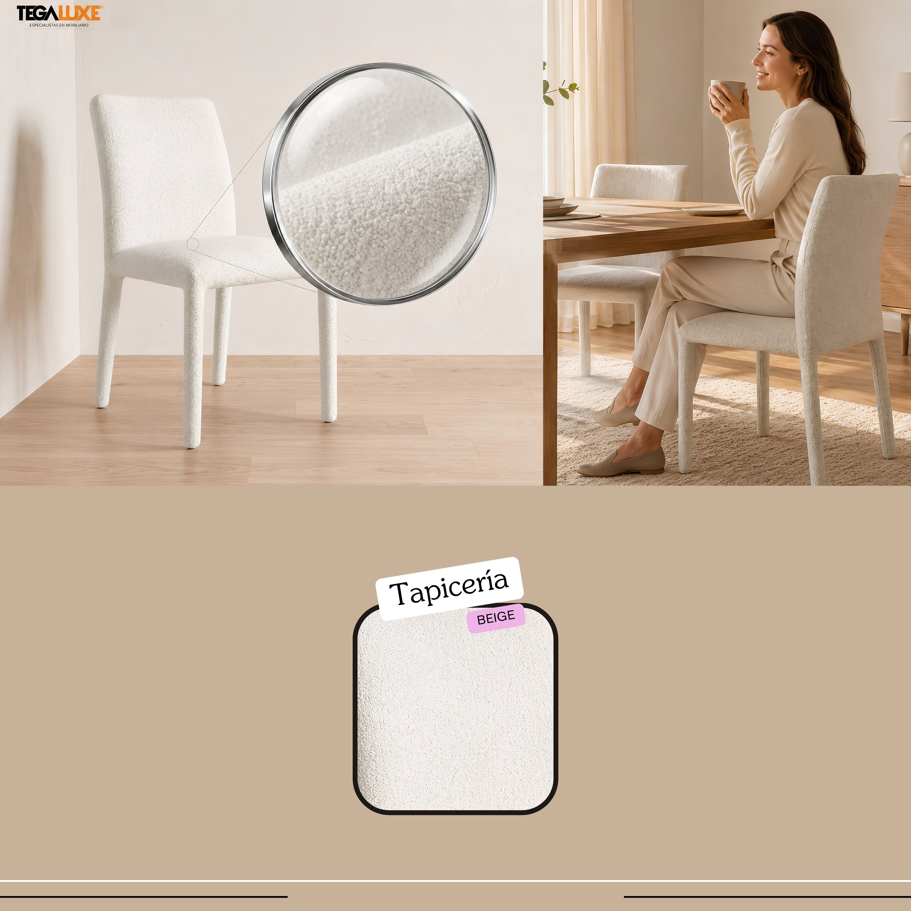 Silla Elizabeth | Estructura Texturizada