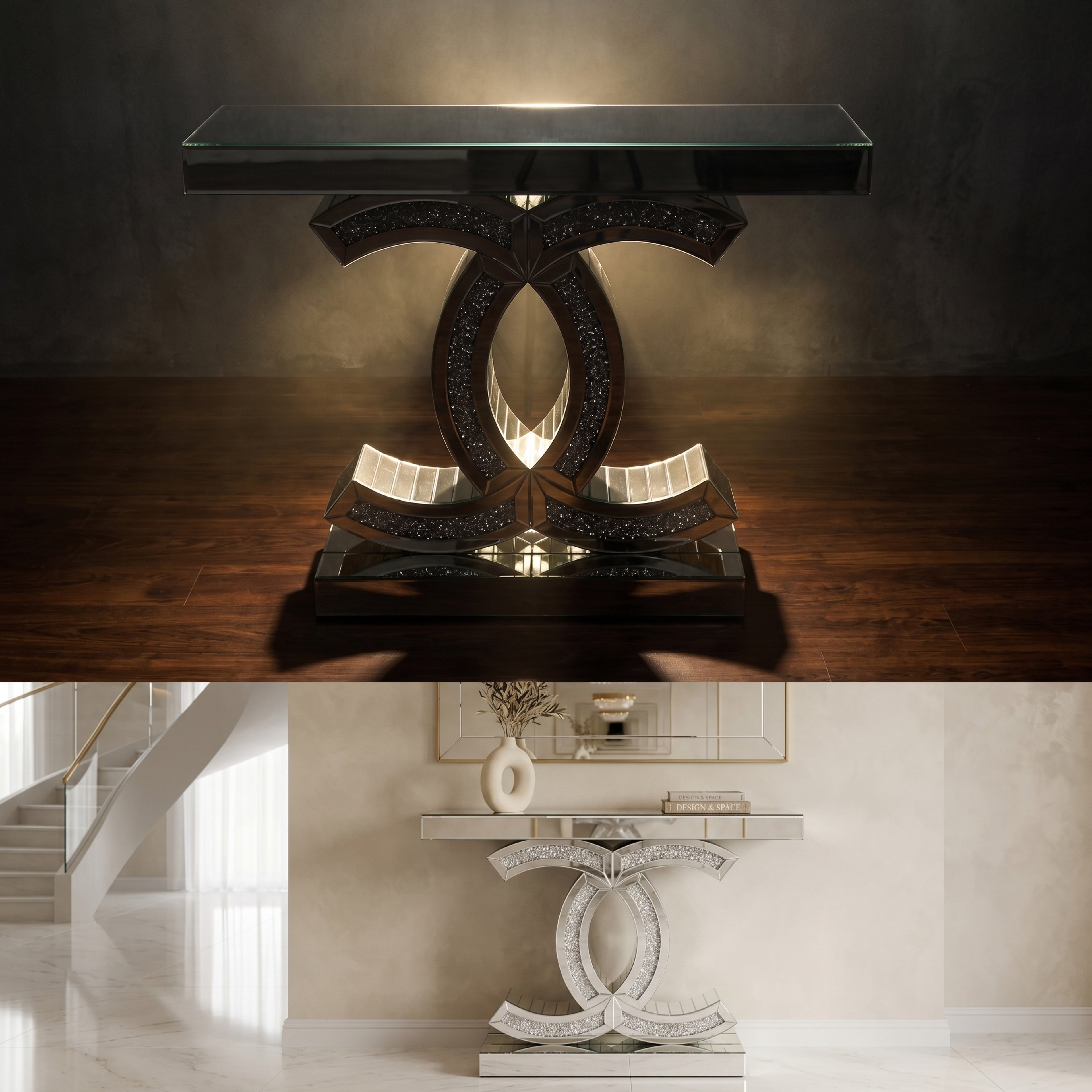Mueble de Entrada CC | Cristal