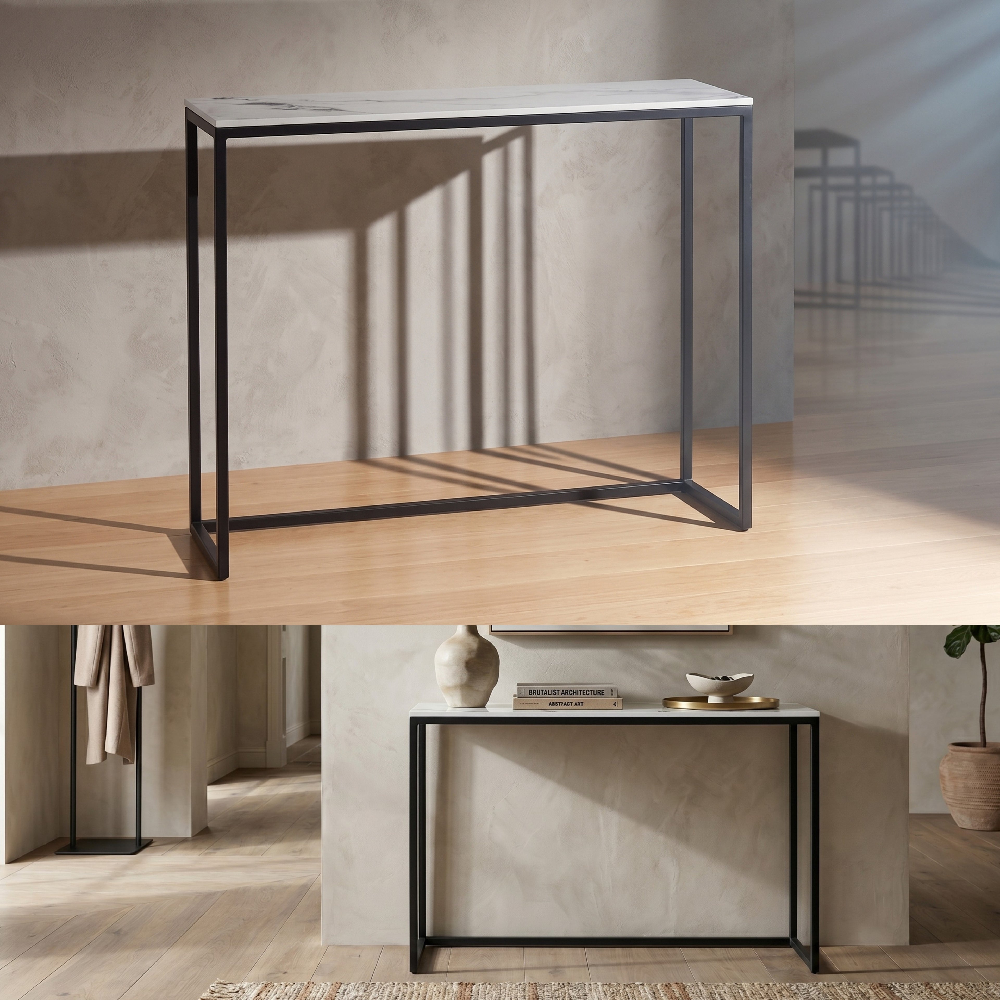 Mueble de Entrada Eli | Estructura Negra