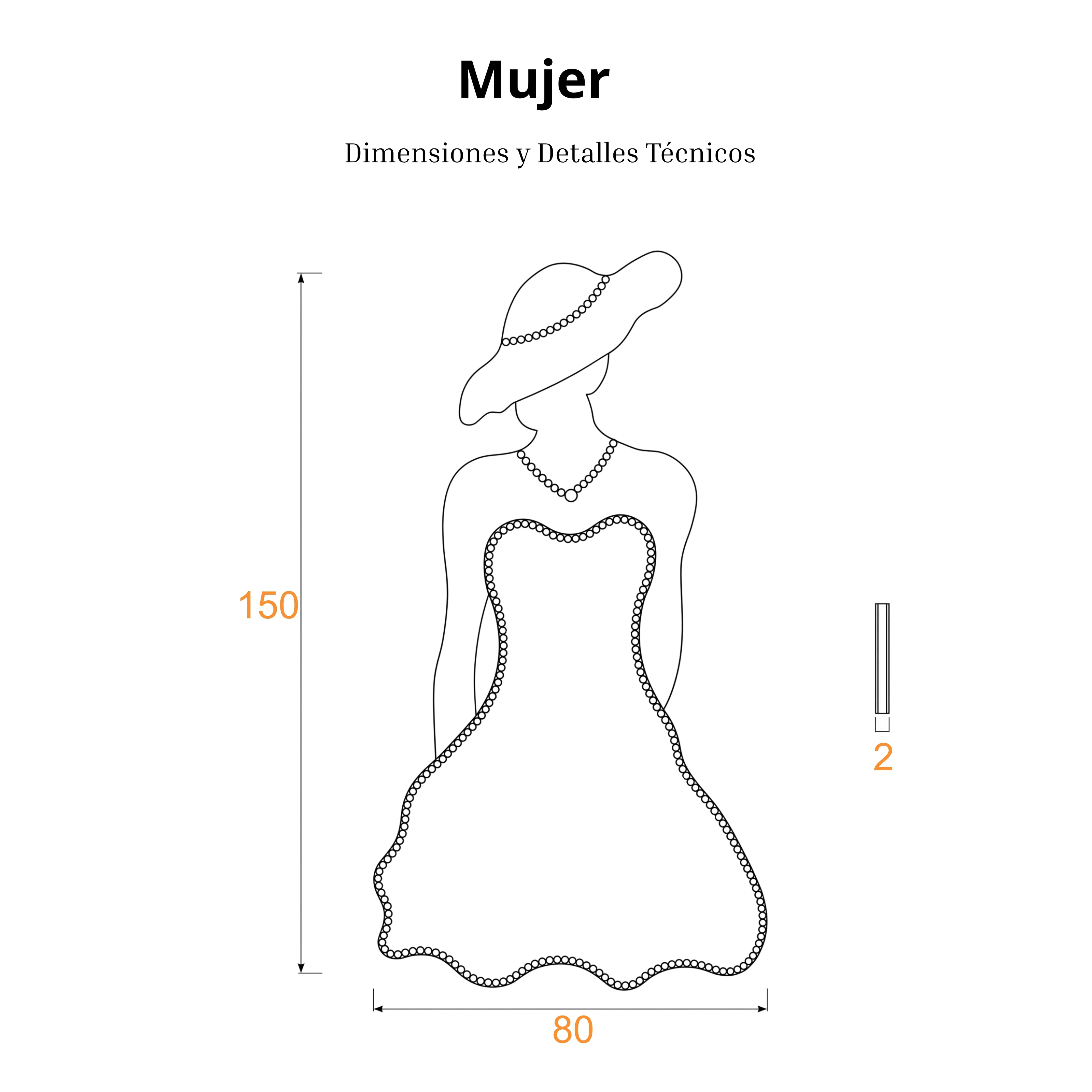 Mujer | Espejo Decorativo