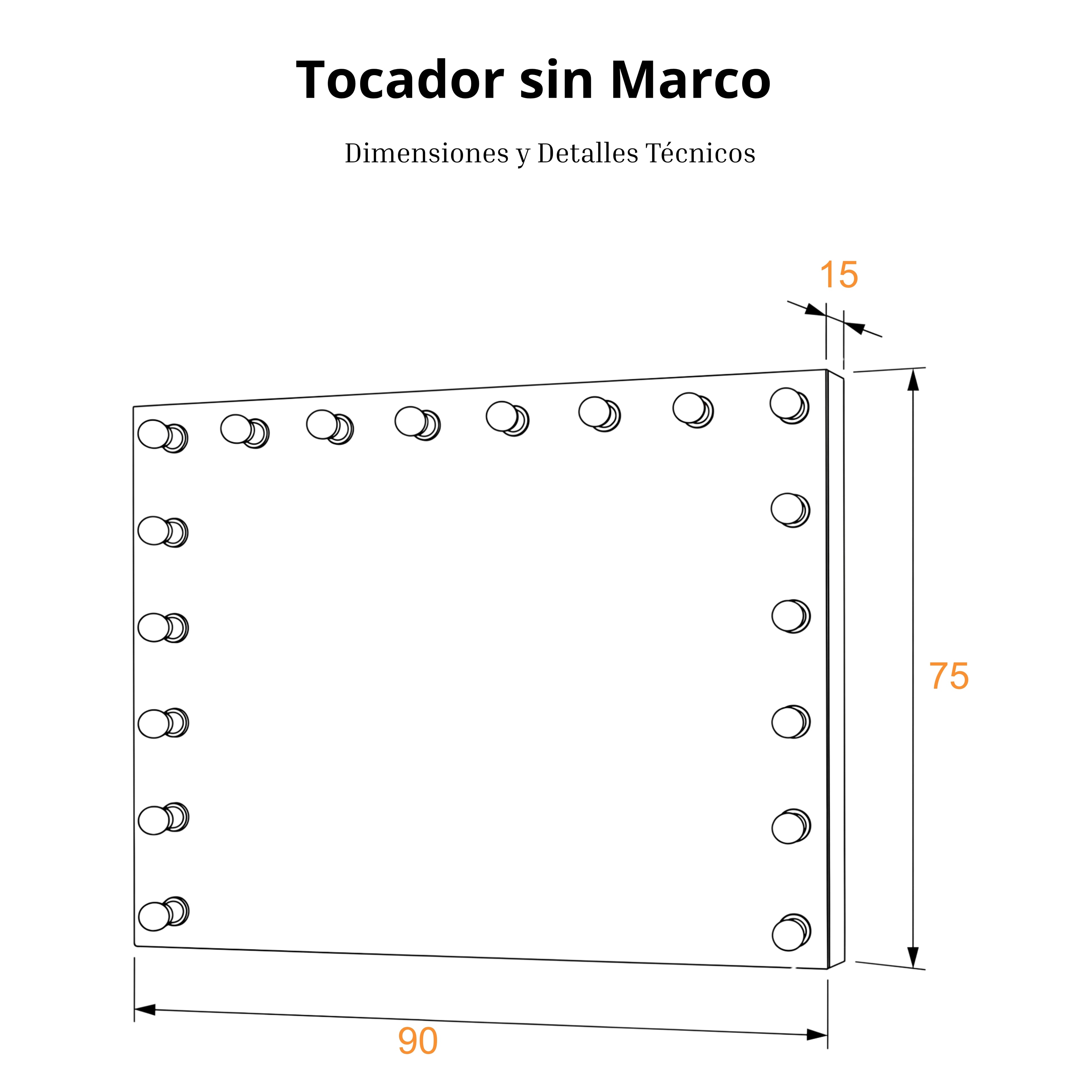 Espejo Tocador | Sin Marco