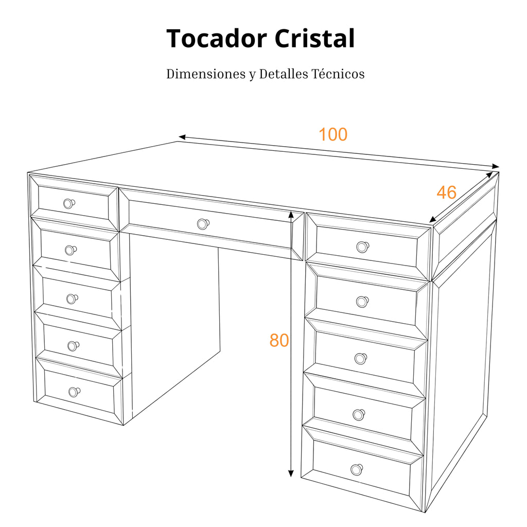Tocador | Cristal