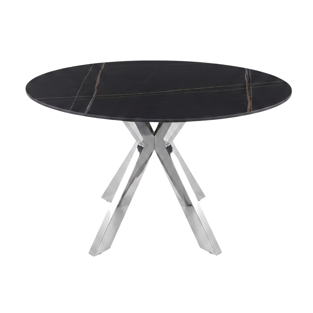 Mesa de Comedor Florencia | Estructura Acero Cromo