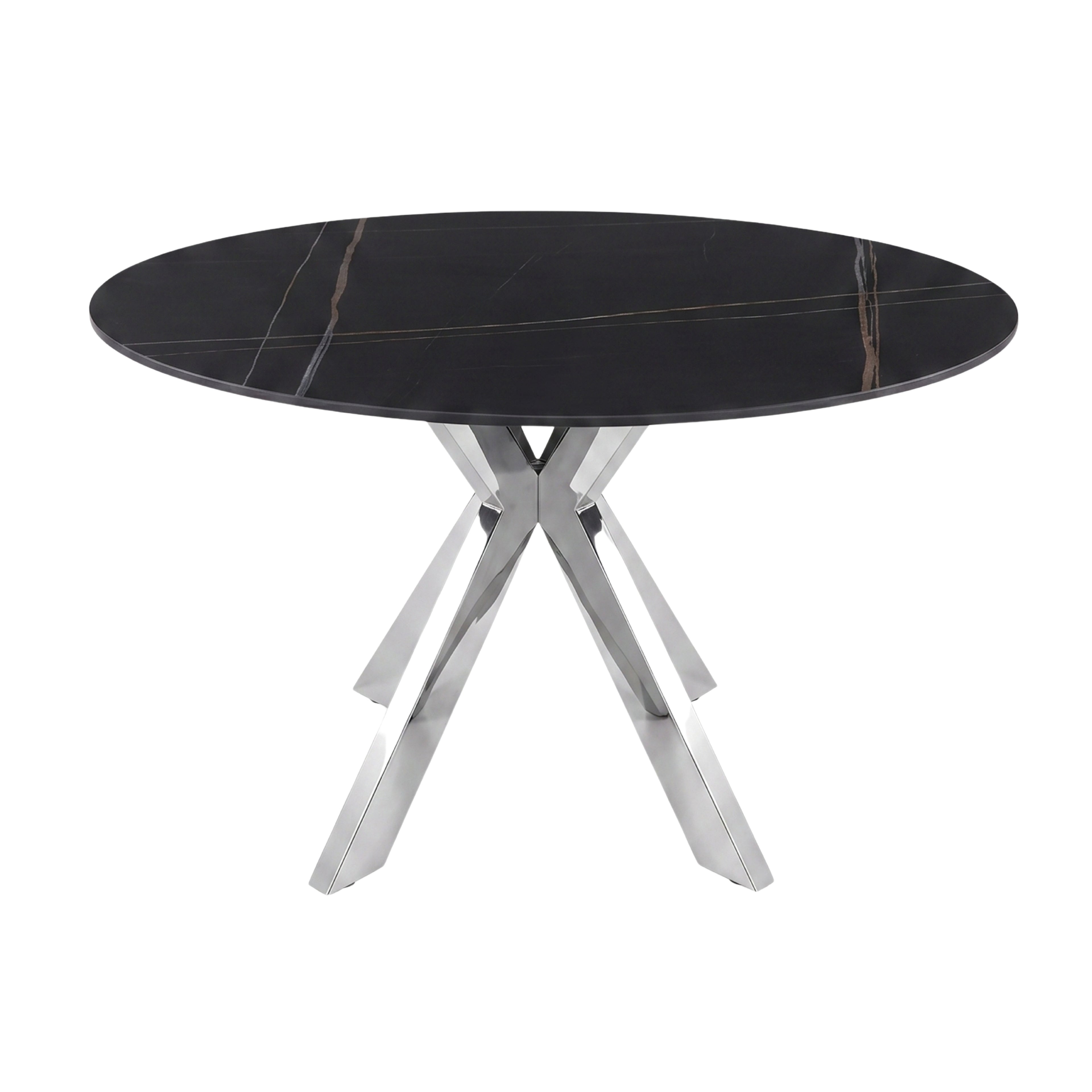 Mesa de Comedor Florencia | Estructura Acero Cromo