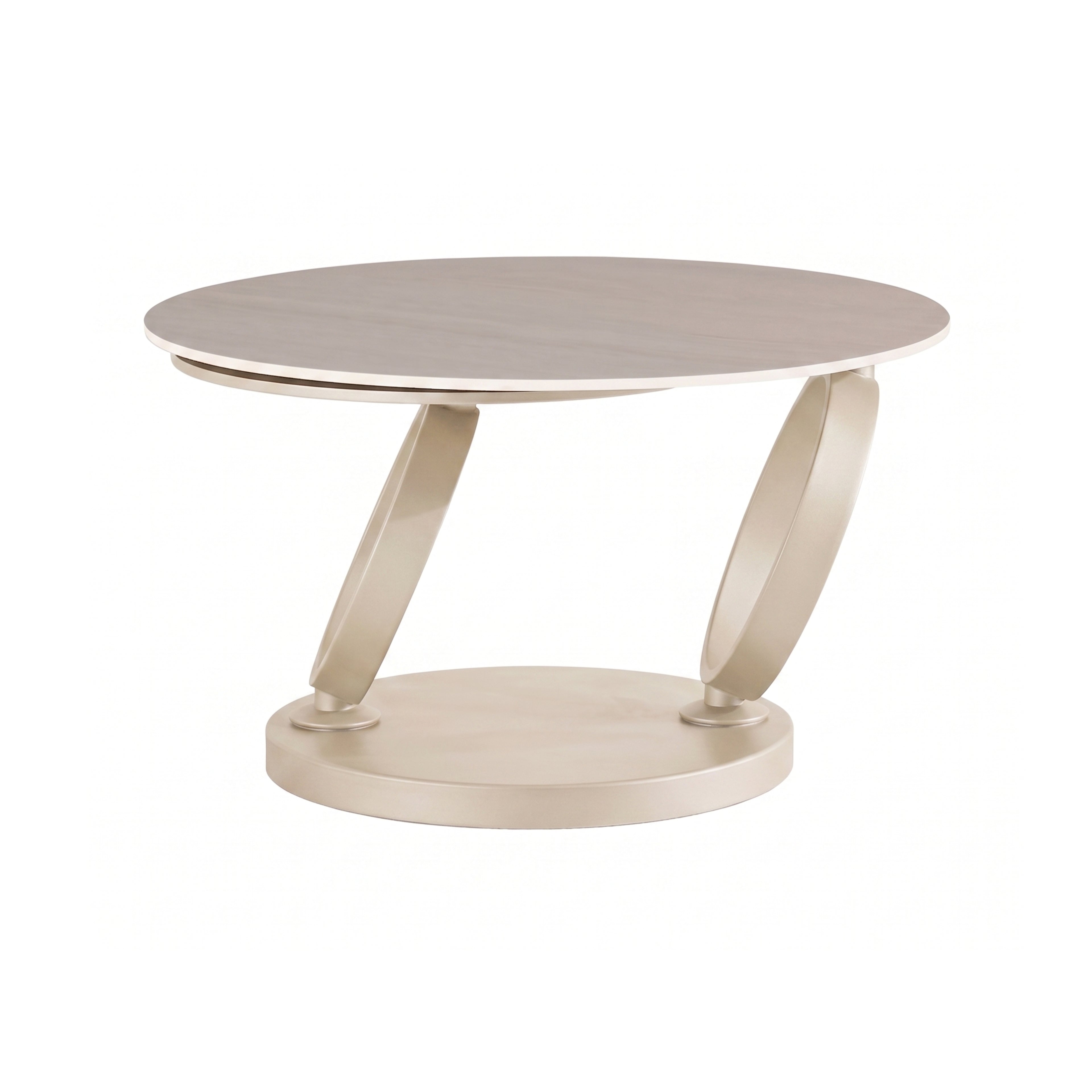 Mesa de Centro Gaia | Estructura Beige