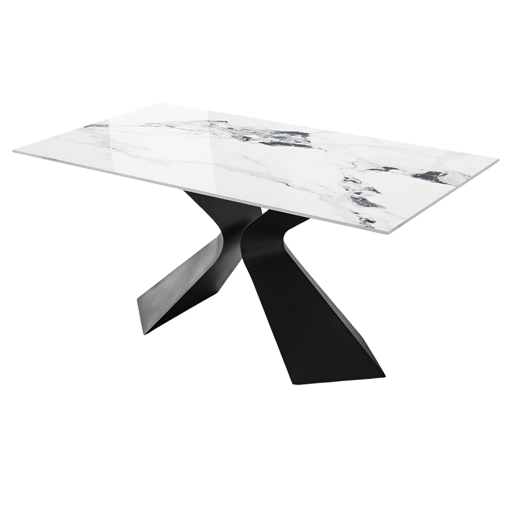 Mesa de Comedor Gloria | Estructura Negra