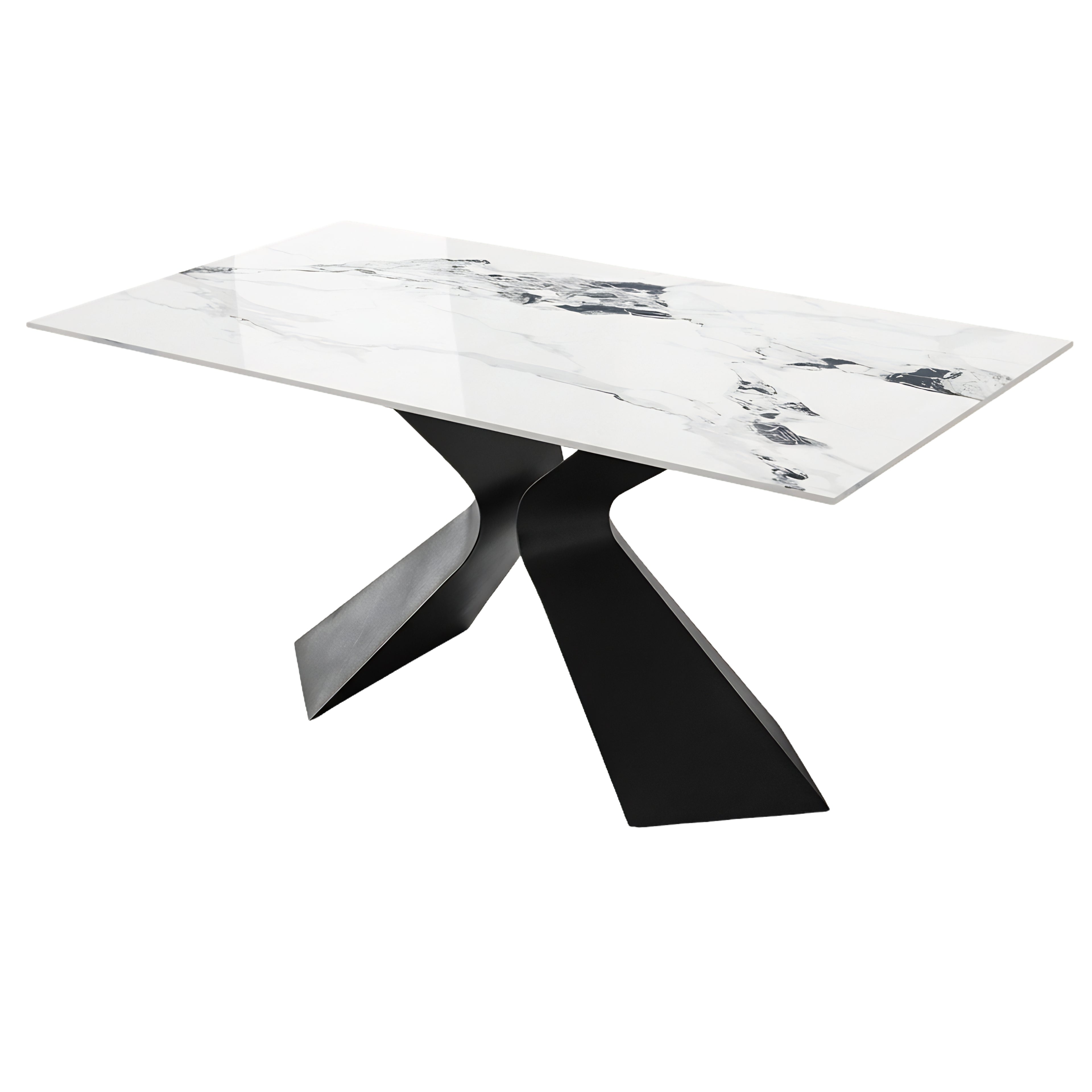 Mesa de Comedor Gloria | Estructura Negra
