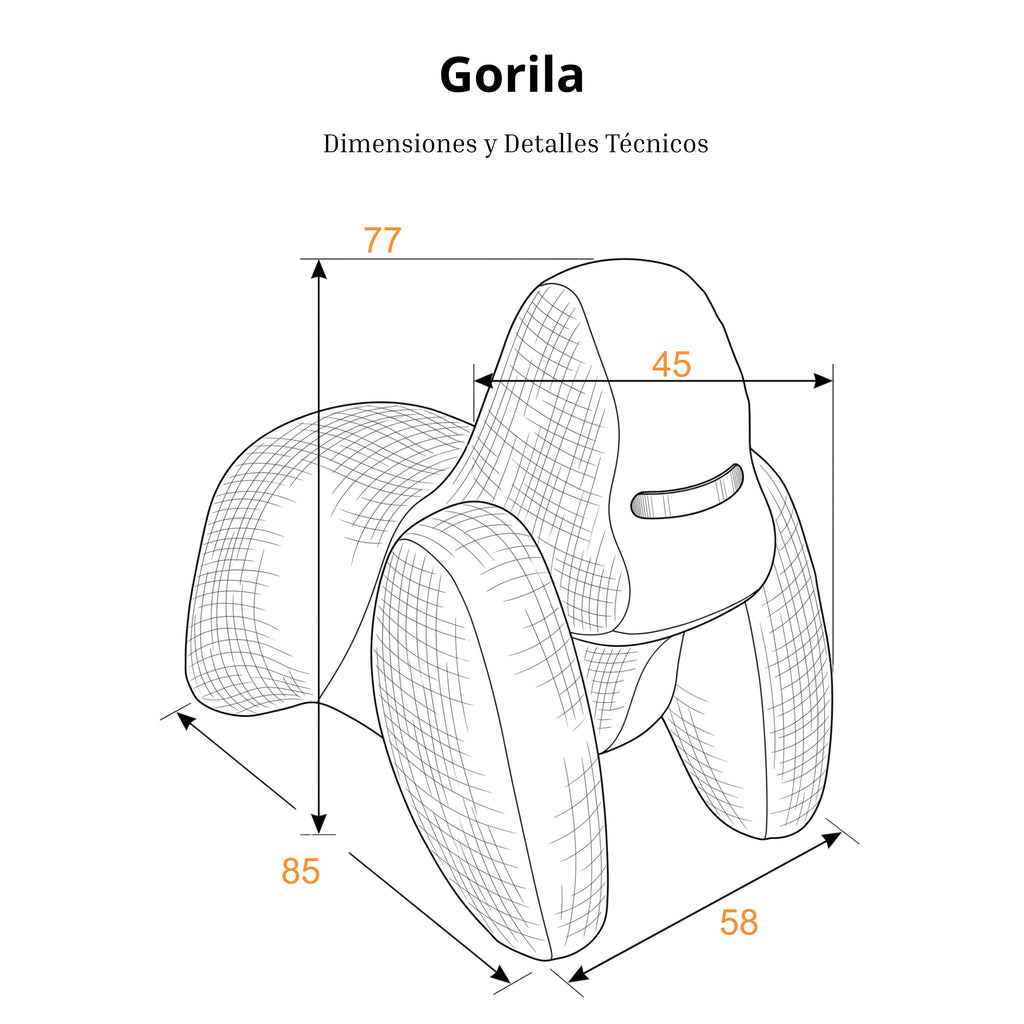 Gorila Blanco | Decoración