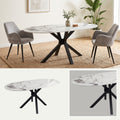 Mesa de Comedor Granada | Estructura Negra