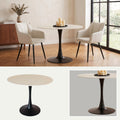 Mesa de Comedor Julia | Estructura Negra