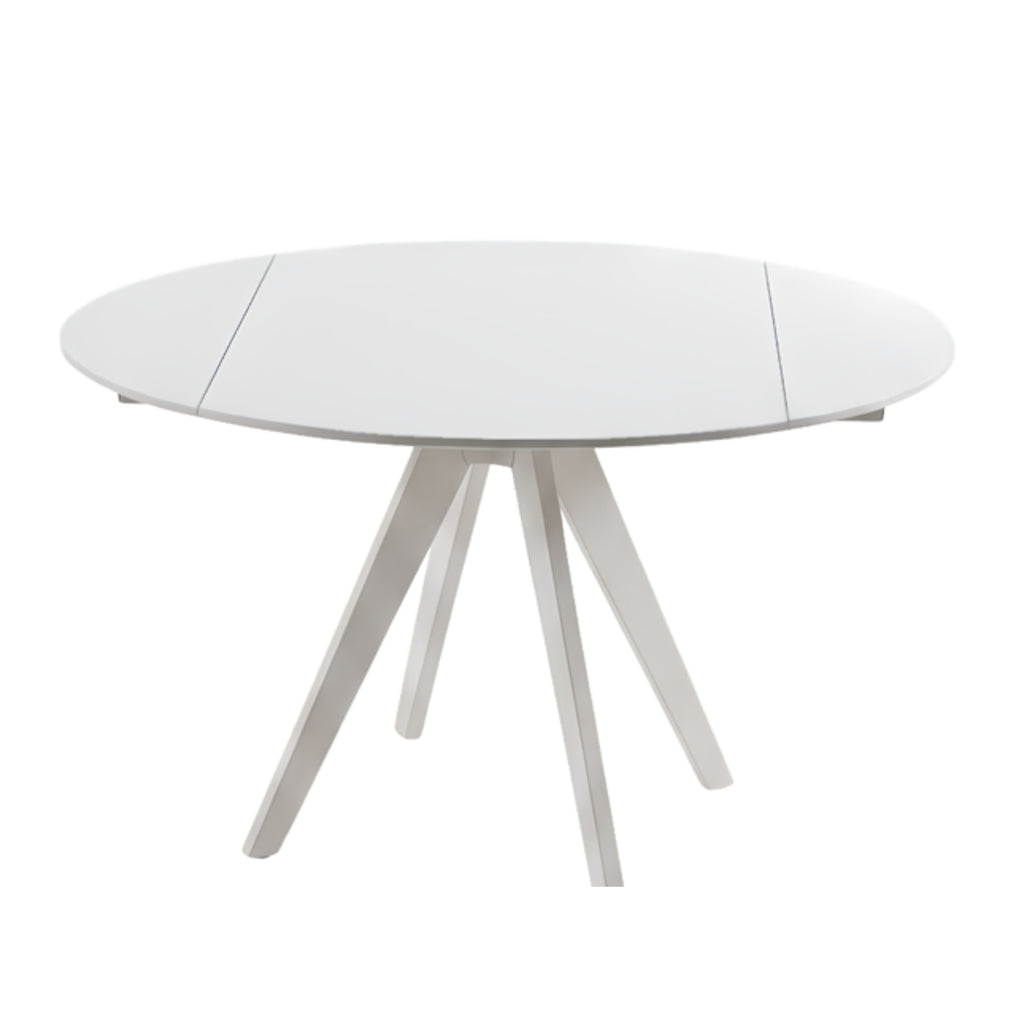 Mesa de Comedor Extensible Julieta | Estructura Blanca