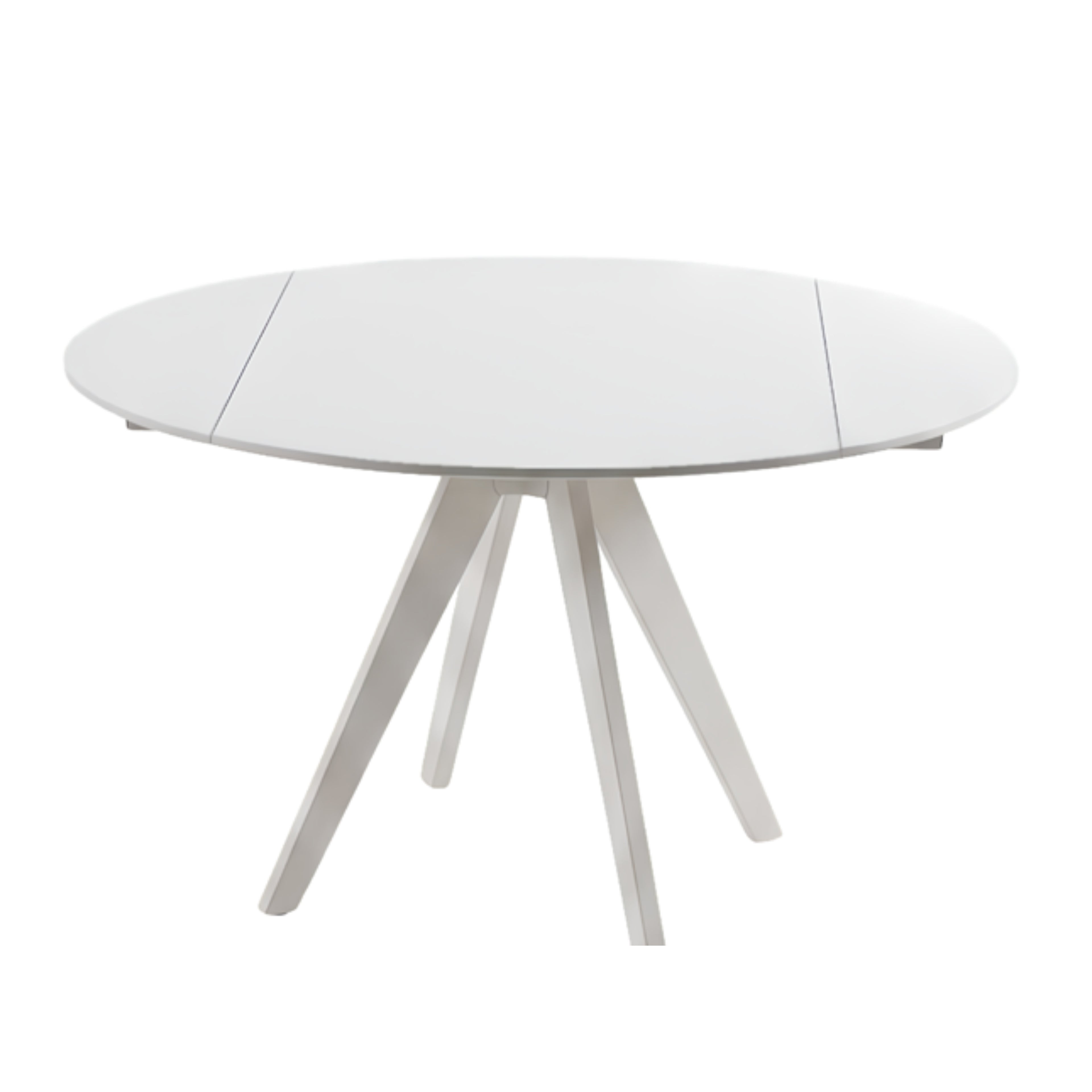 Mesa de Comedor Extensible Julieta | Estructura Blanca