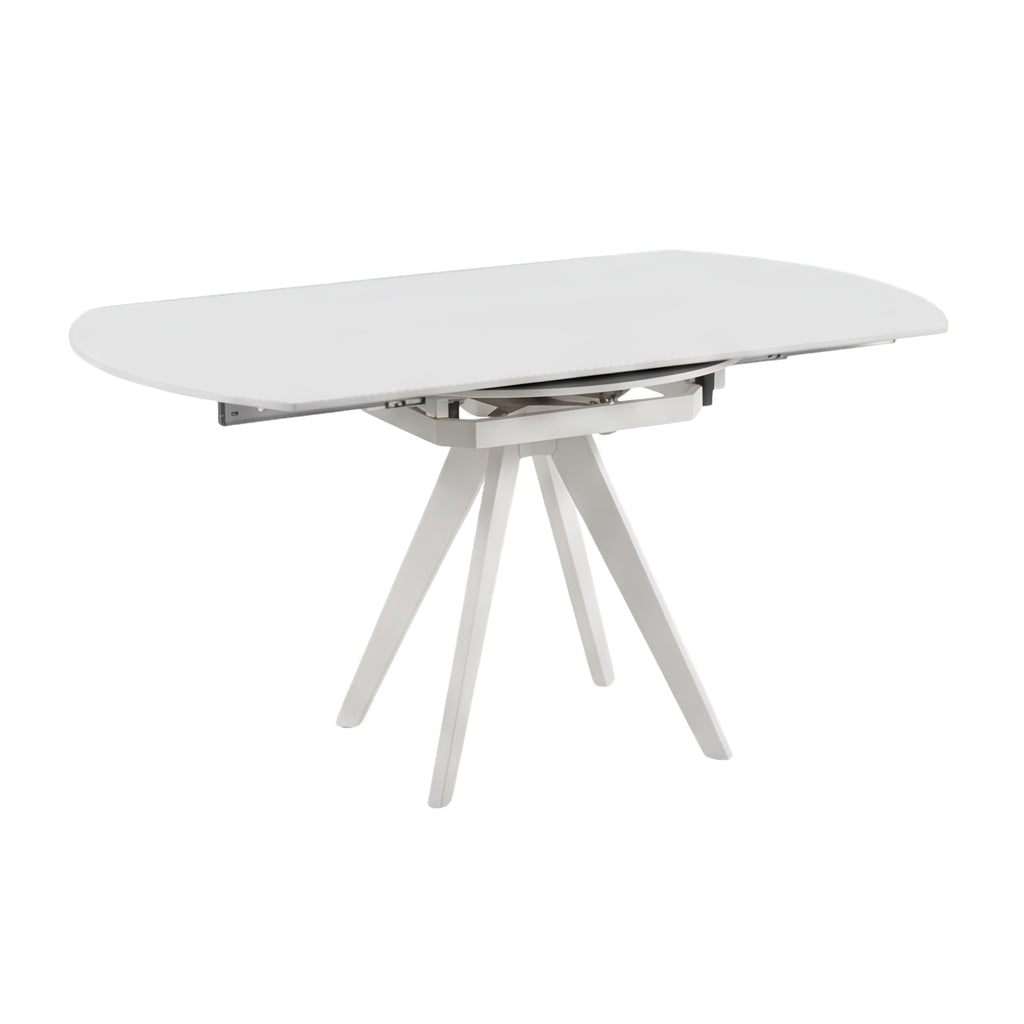 Mesa de Comedor Extensible Julieta | Estructura Blanca
