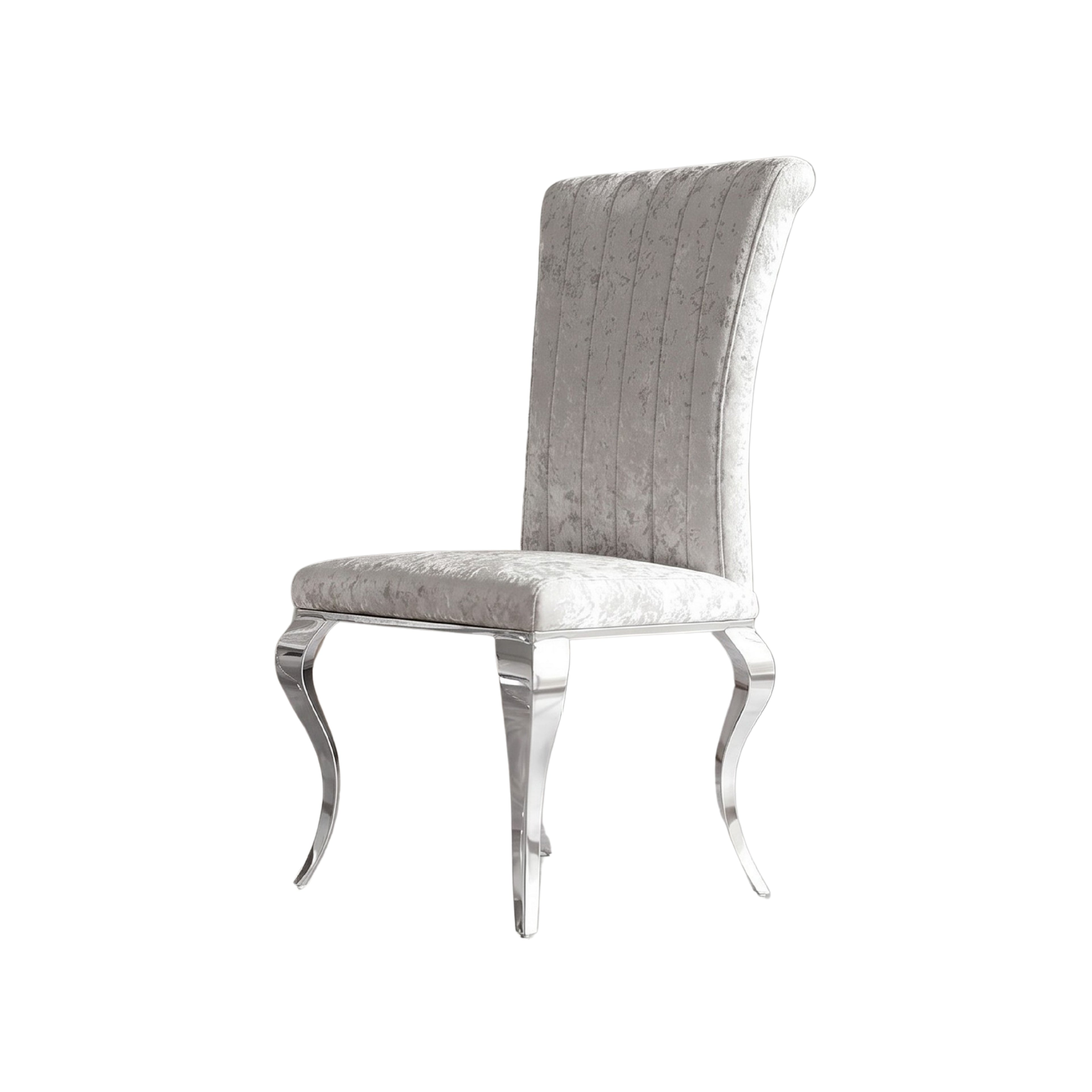 Silla Laura | Estructura Acero Cromo