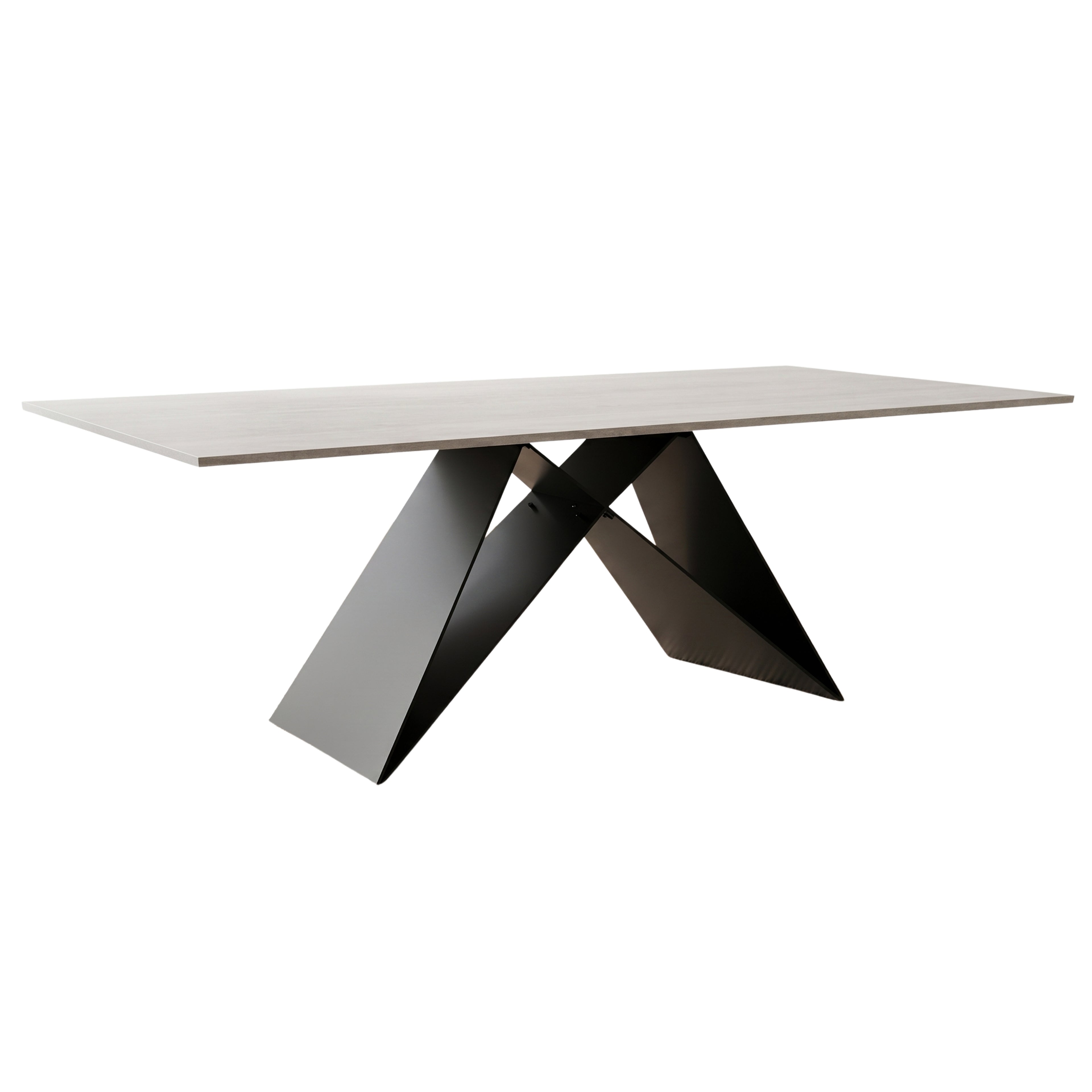 Mesa de Comedor Lazo | Estructura Negra