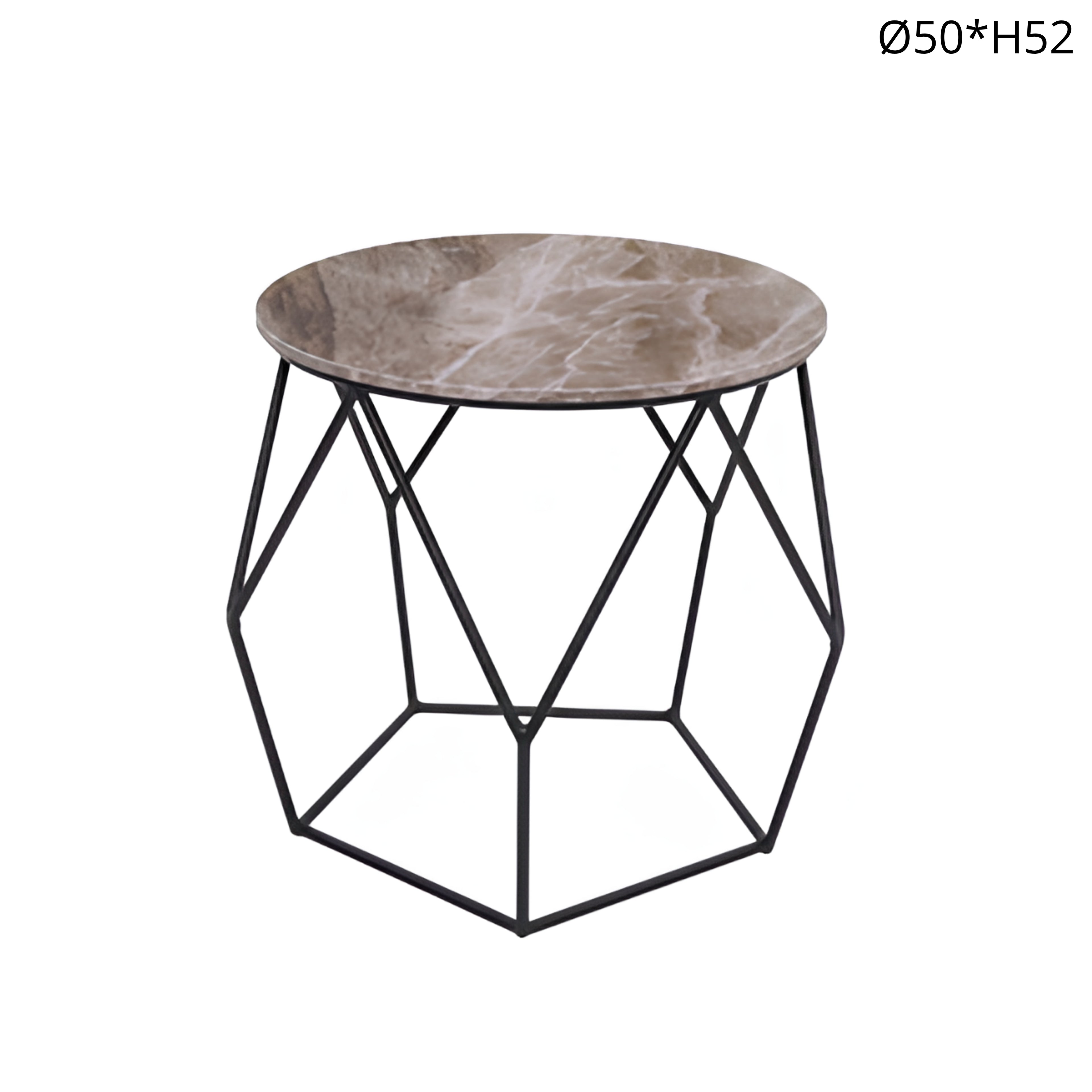 Mesa de Centro Leire | Estructura Negra