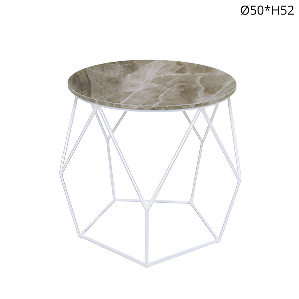Mesa de Centro Leire | Estructura Blanca