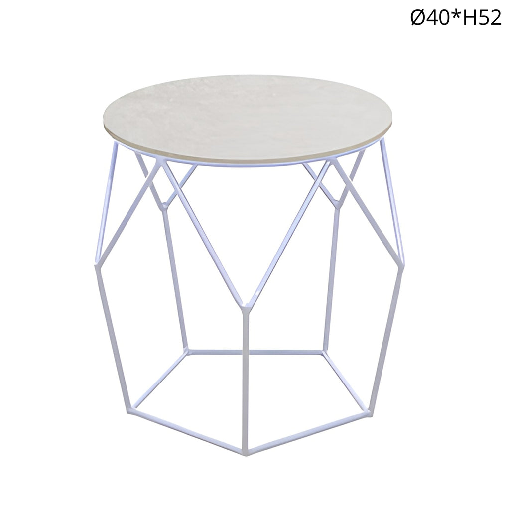 Mesa de Centro Leire | Estructura Blanca