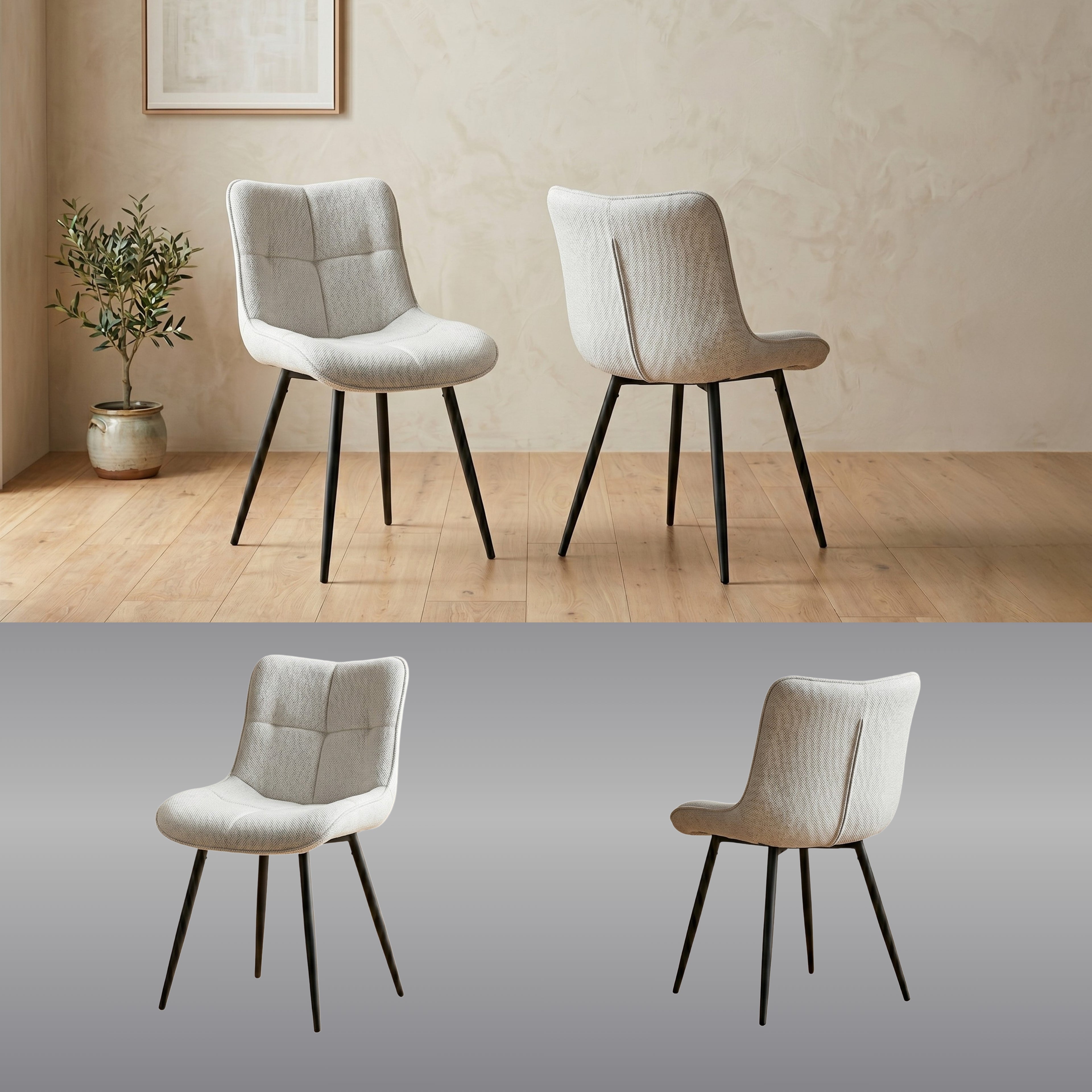 Silla Marsella | Estructura Negra