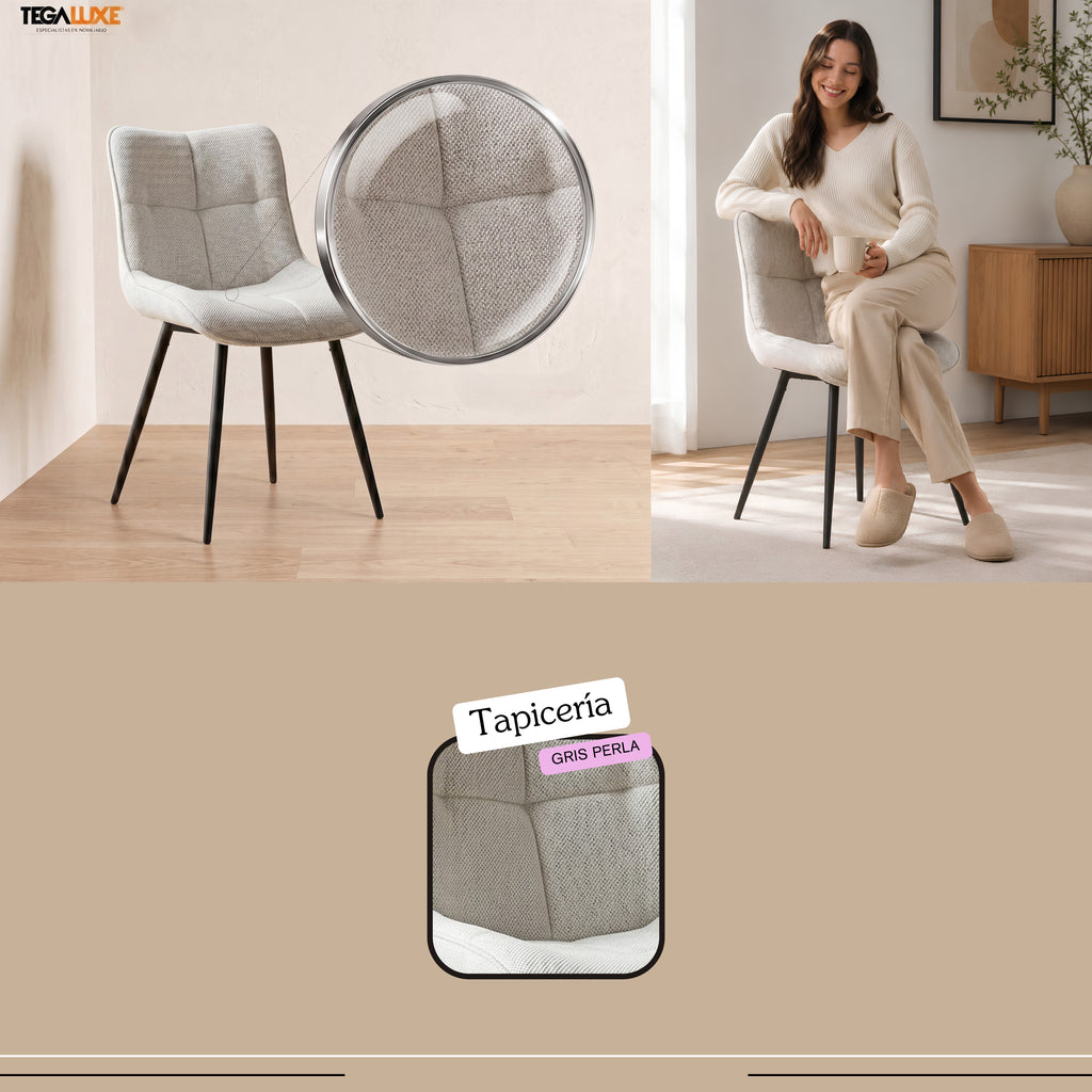 Silla Marsella | Estructura Negra