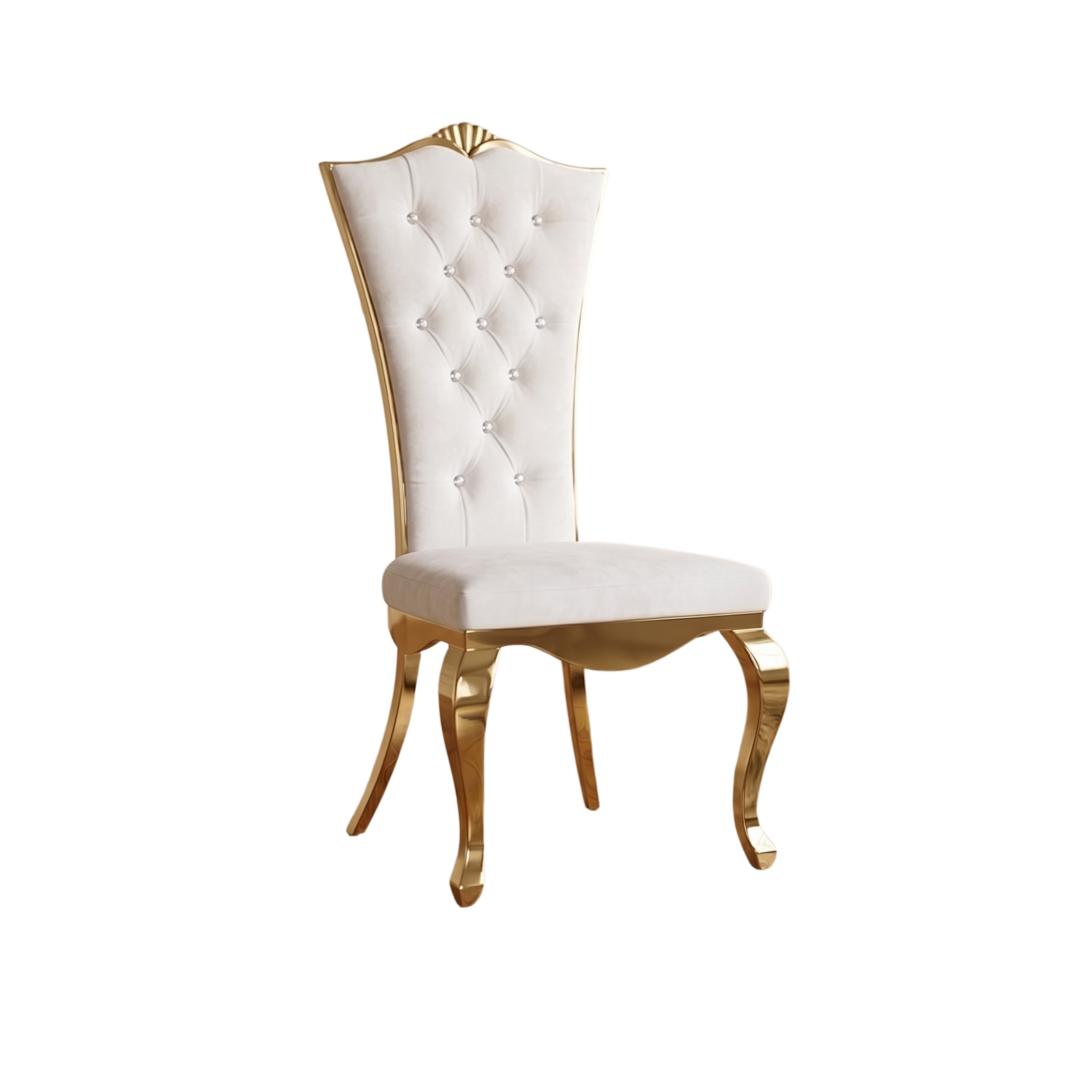 Silla Mireya | Estructura Acero Oro