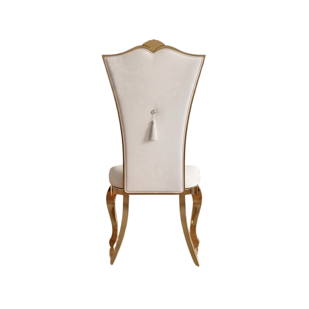 Silla Mireya | Estructura Acero Oro