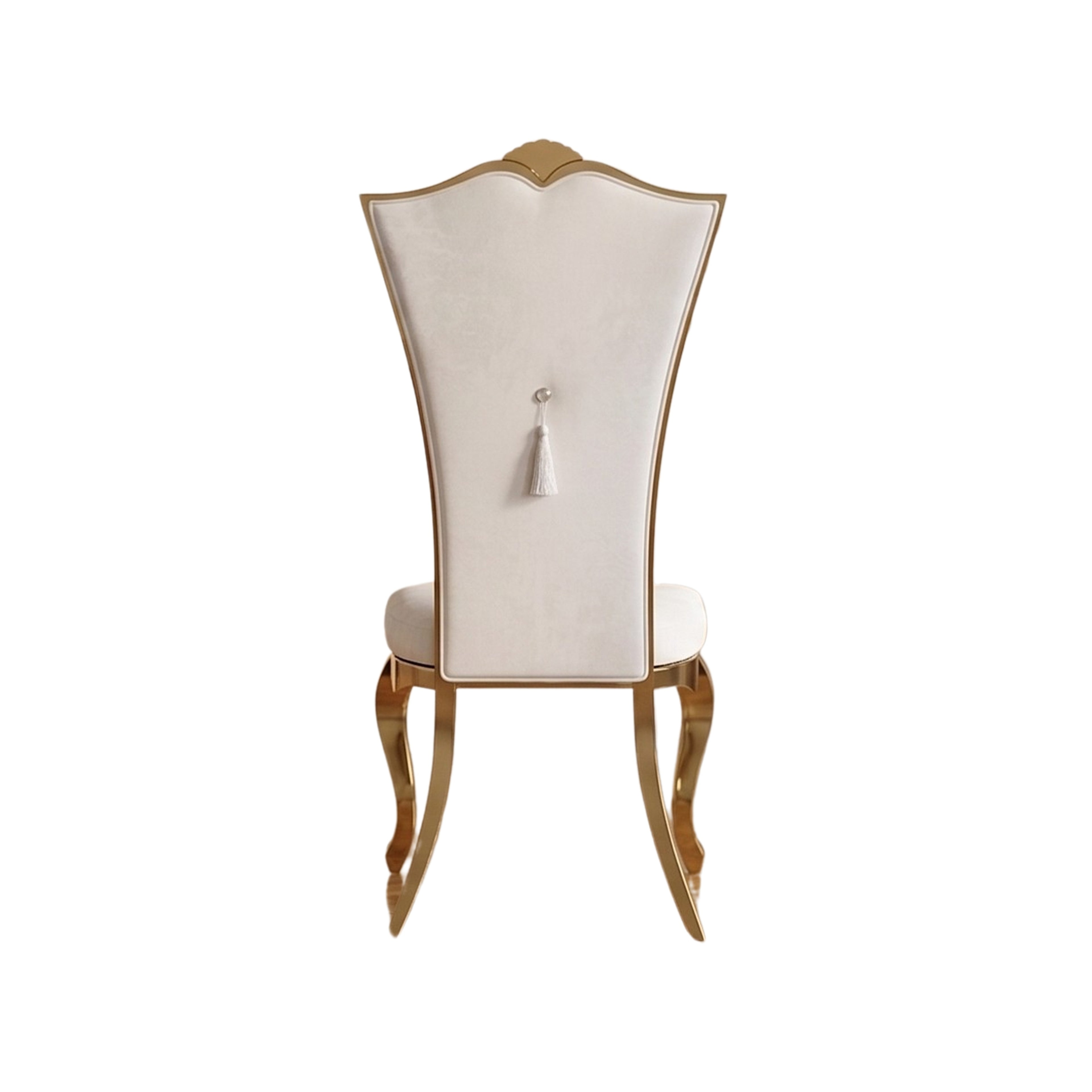 Silla Mireya | Estructura Acero Oro