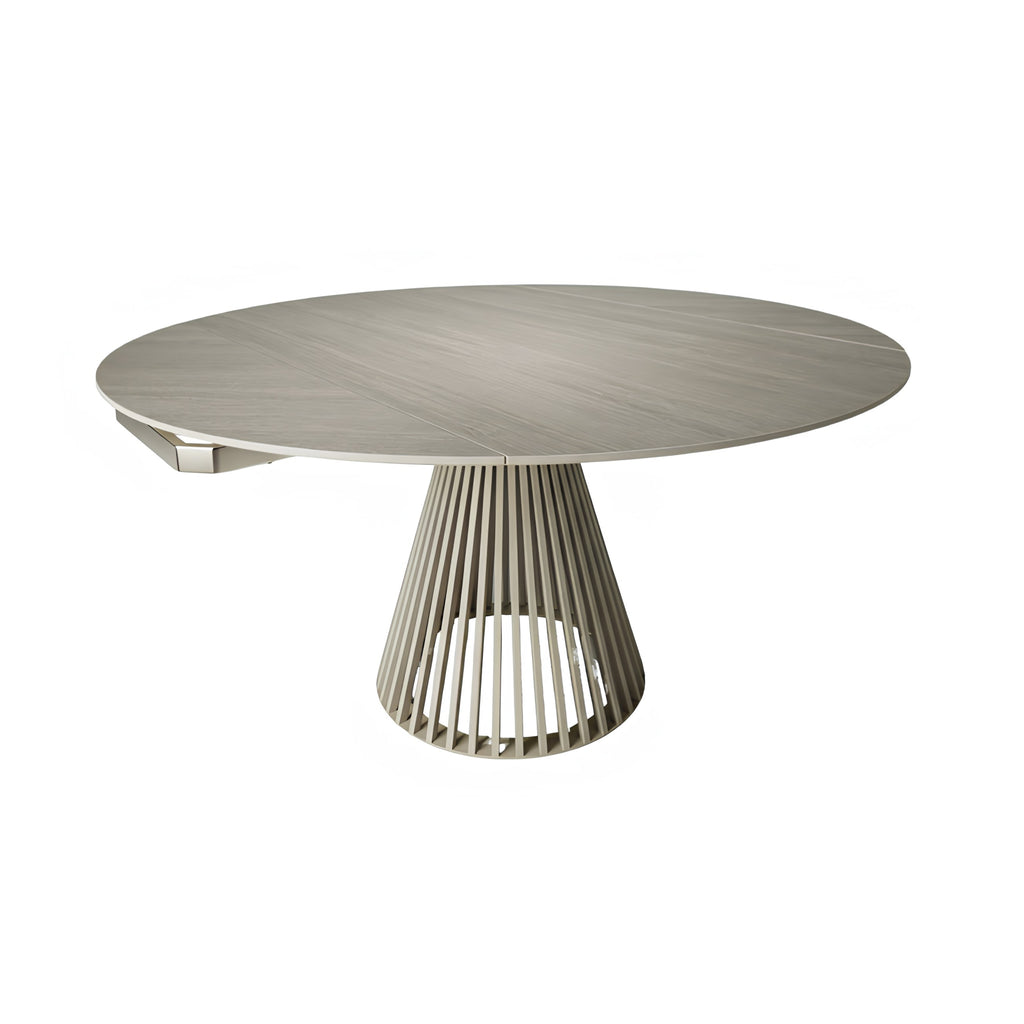Mesa de Comedor Extensible Neo | Estructura Beige